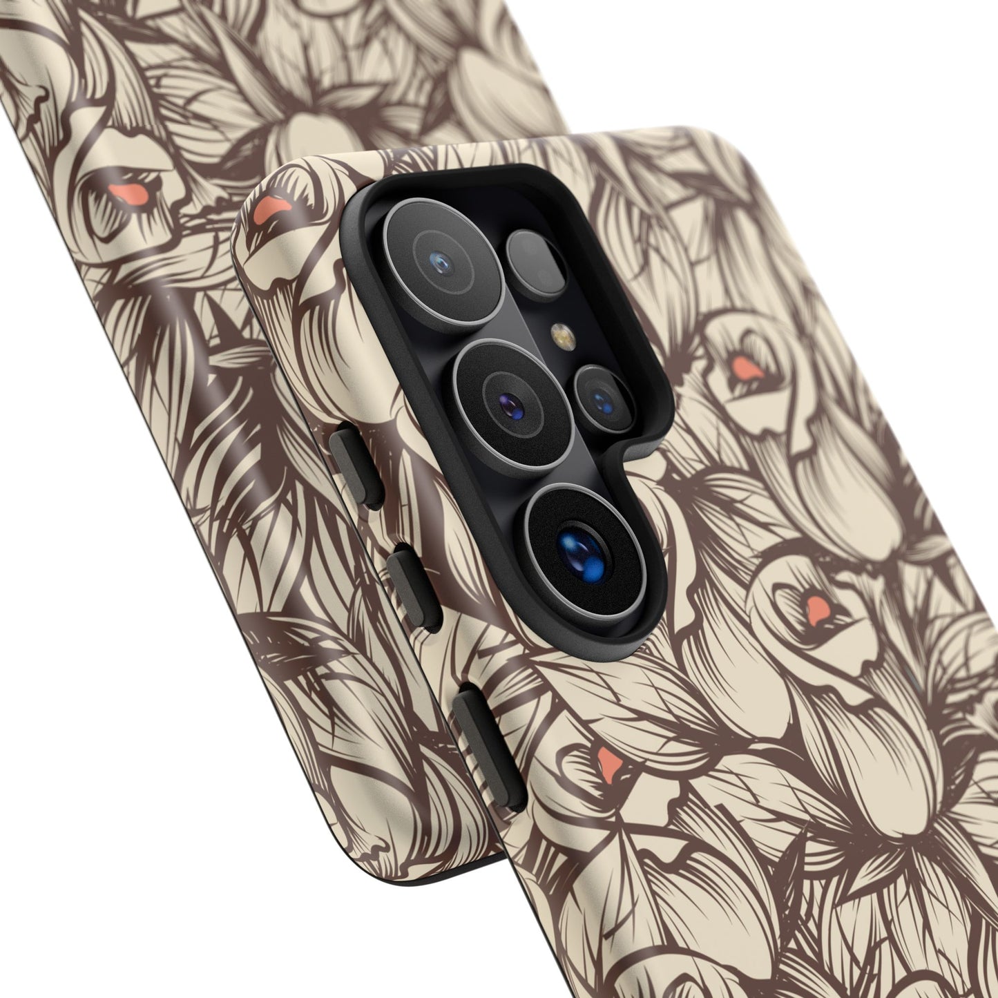 Botanical Pattern Floral Magnolia Tough Phone Case