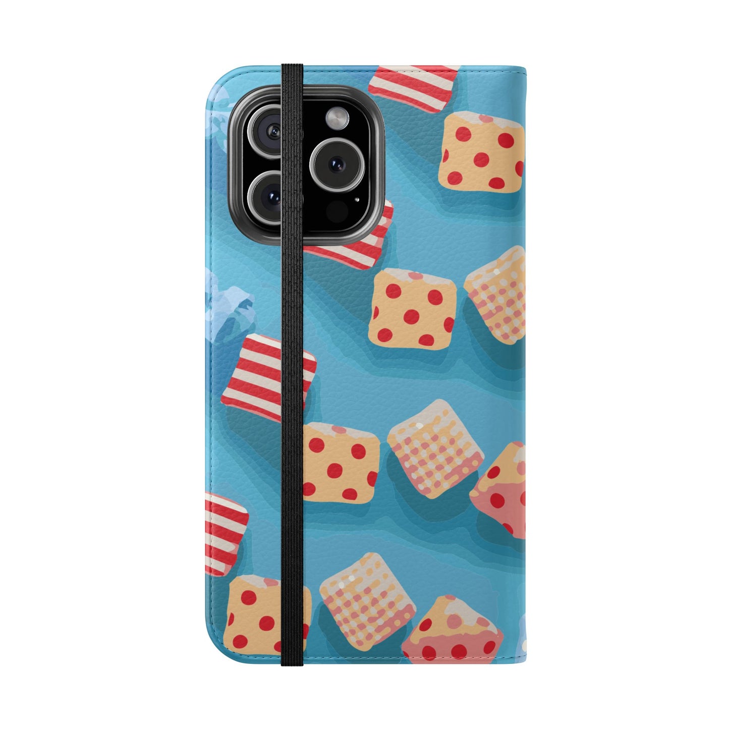 Fabric Candy Flip Phone Case — Candy Wallet Cover NOT EDIBLE CANDY