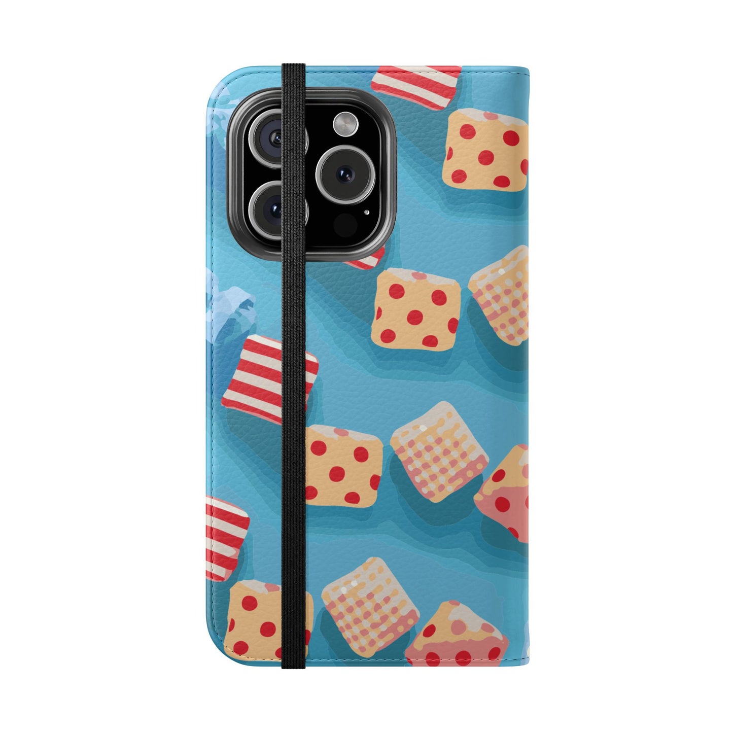 Fabric Candy Flip Phone Case — Candy Wallet Cover NOT EDIBLE CANDY