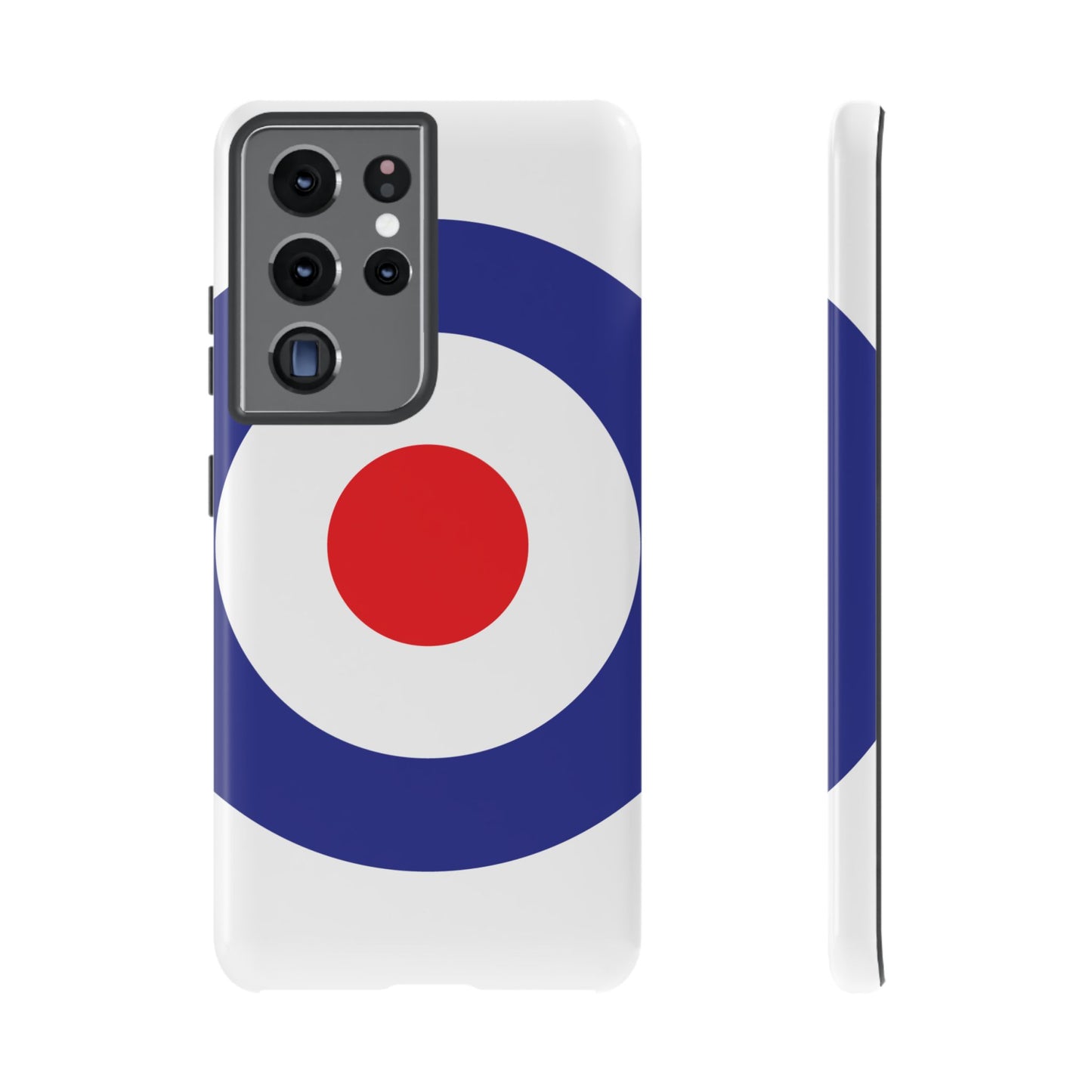 Retro Target Mod Roundel Tough Phone Case for Apple iPhone, Samsung Galaxy and Google Pixel.