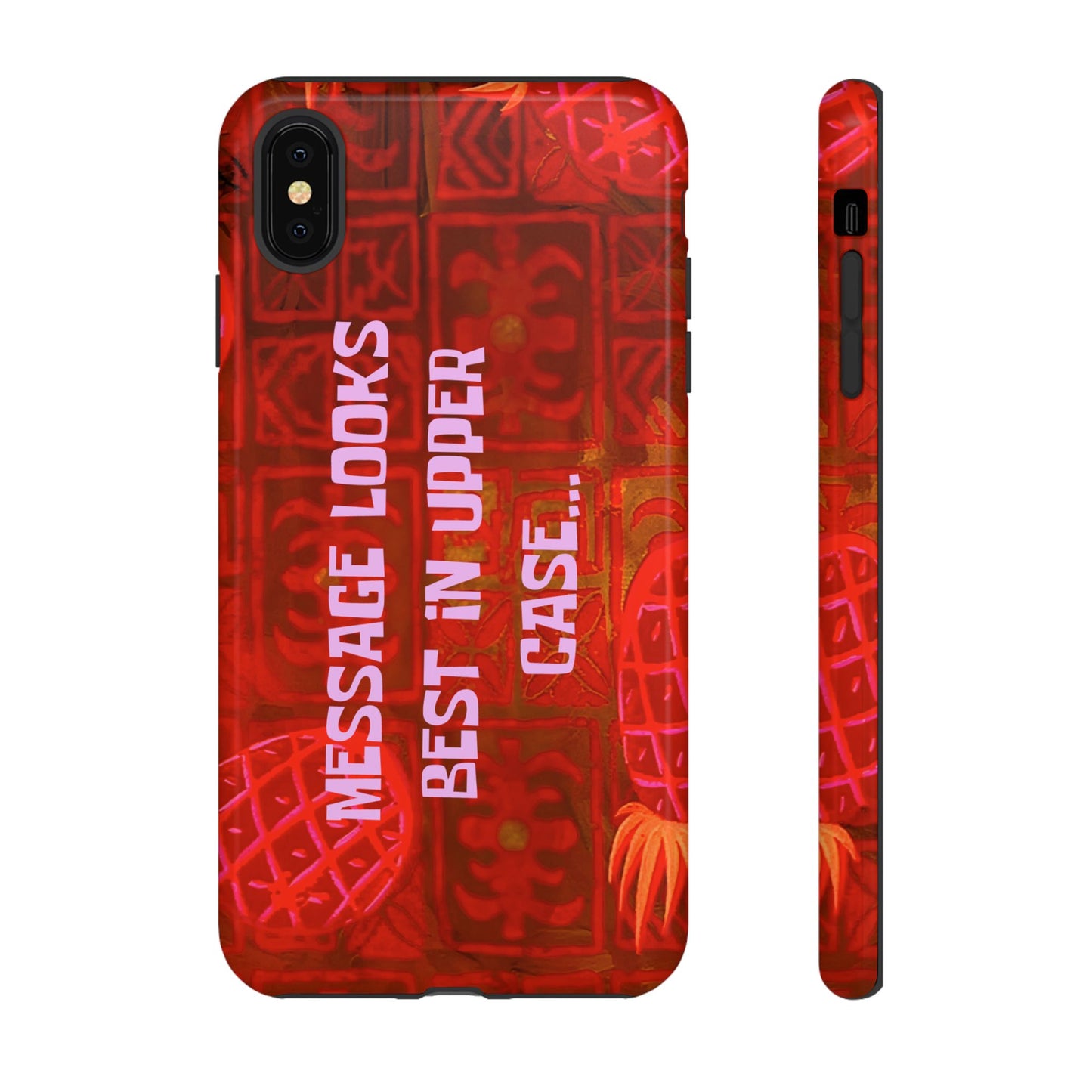 Personalised Tough Case for Apple iPhone, Samsung Galaxy and Google Pixel.