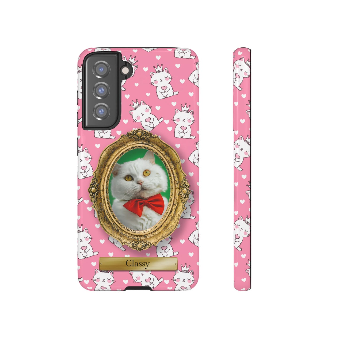Personalised Tough Case for Apple iPhone, Samsung Galaxy and Google Pixel.