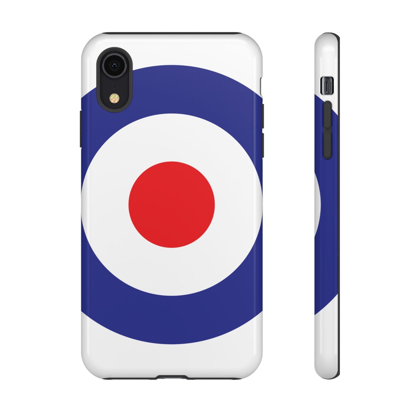Retro Target Mod Roundel Tough Phone Case for Apple iPhone, Samsung Galaxy and Google Pixel.