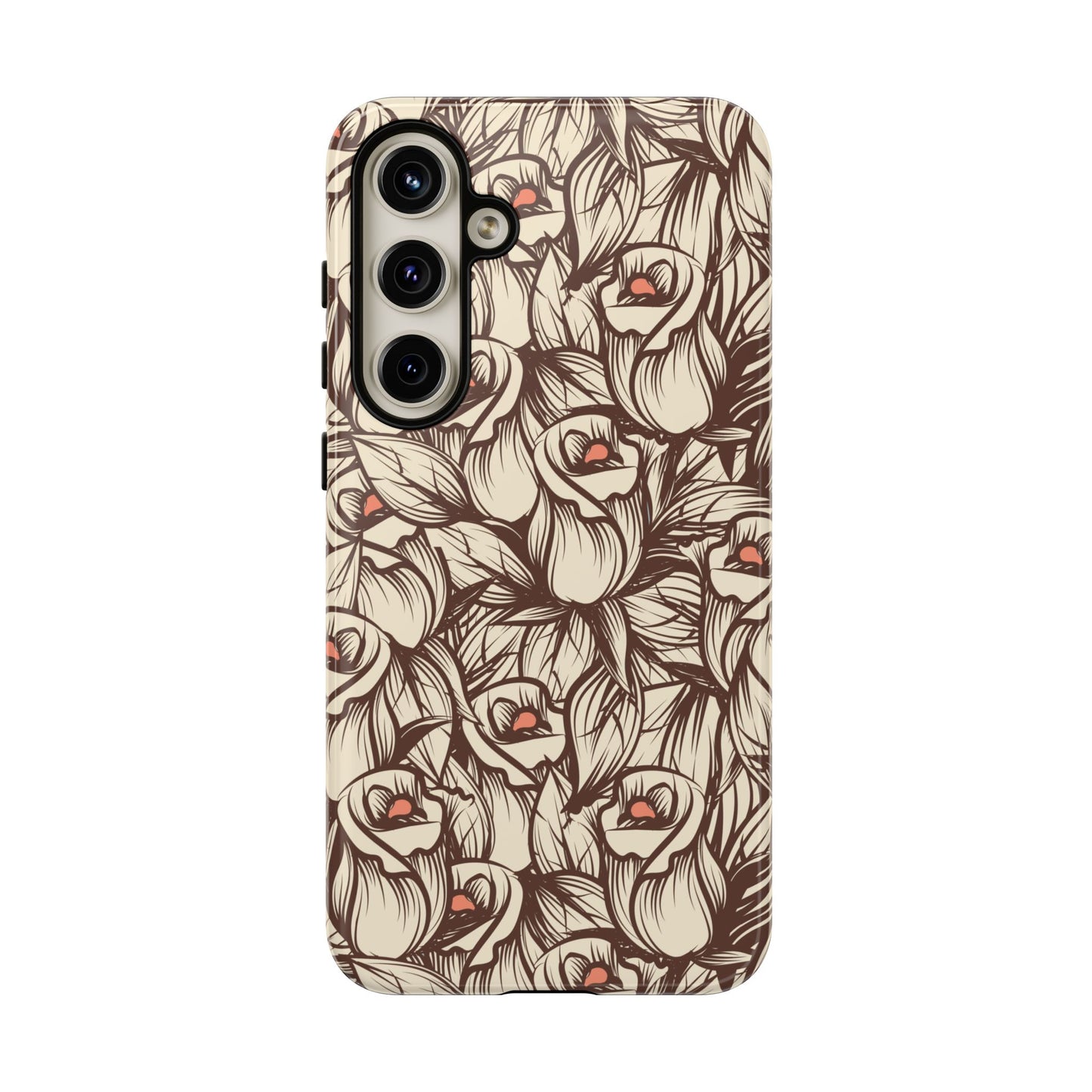 Botanical Pattern Floral Magnolia Tough Phone Case