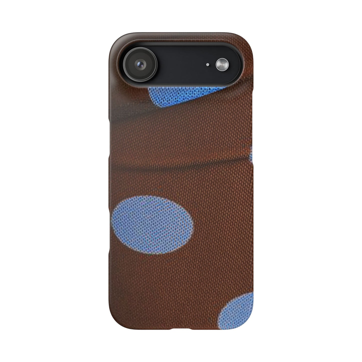 Polka Dot Snap Phone Case for Apple iPhone, Samsung Galaxy and Google Pixel.