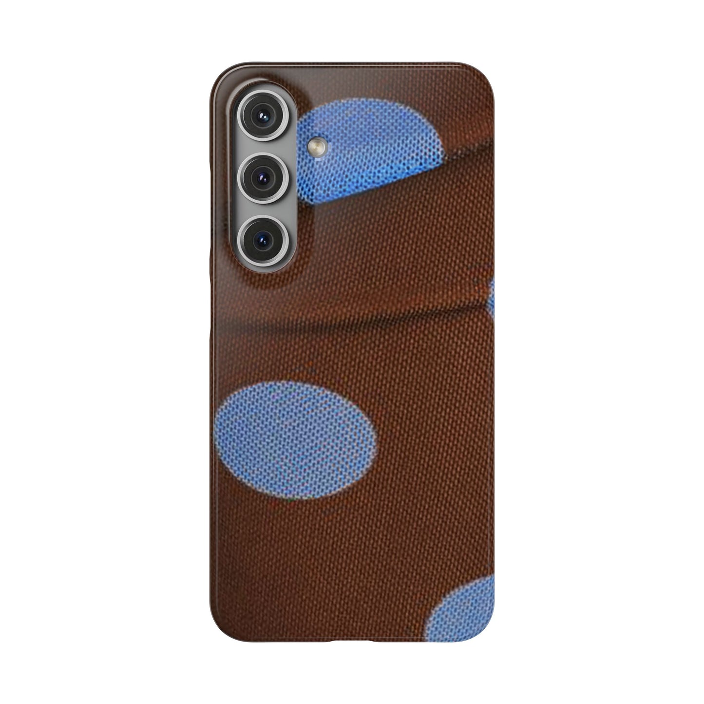 Polka Dot Snap Phone Case for Apple iPhone, Samsung Galaxy and Google Pixel.