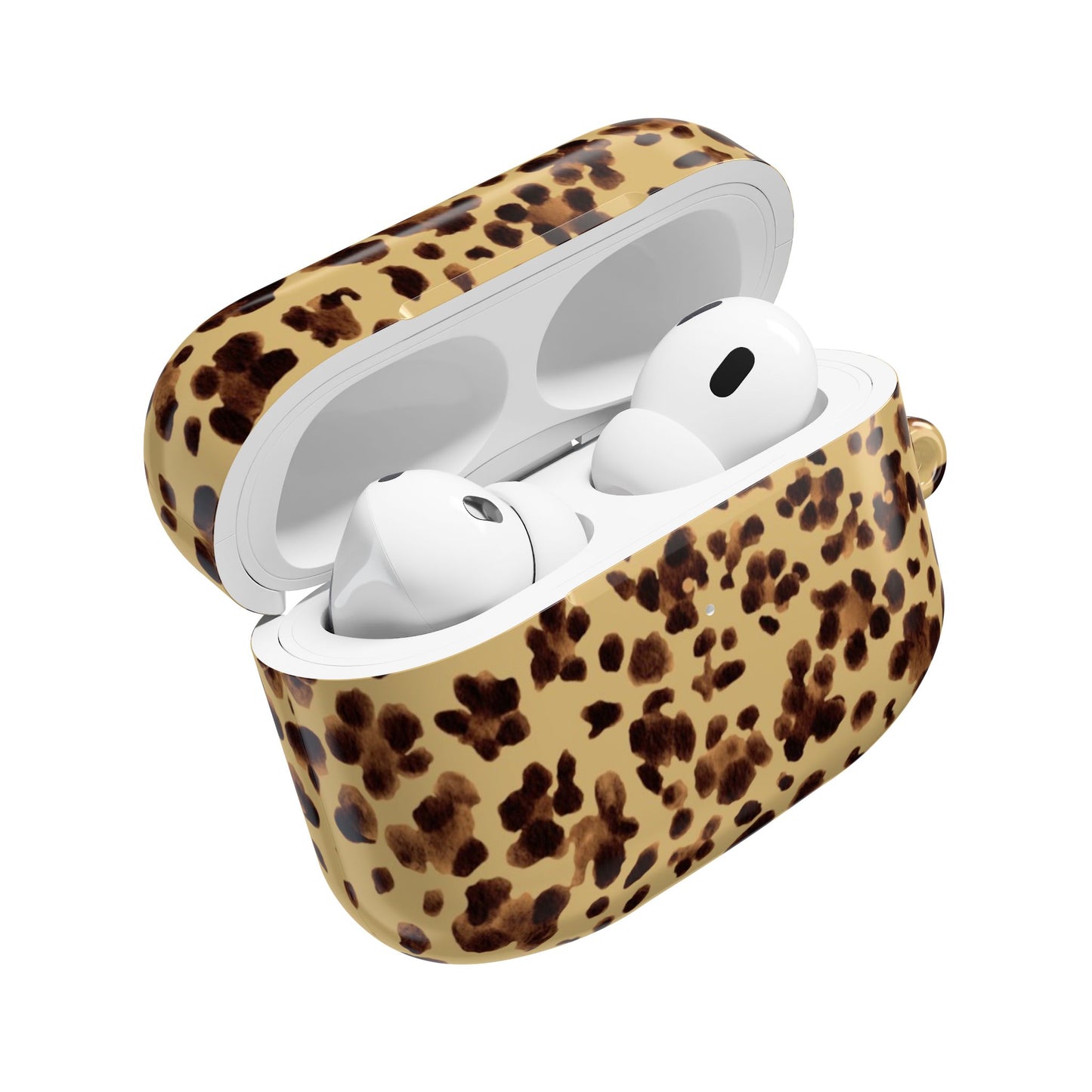 Leopard Print AirPod Case — Stylish Protective Cover for Earbuds