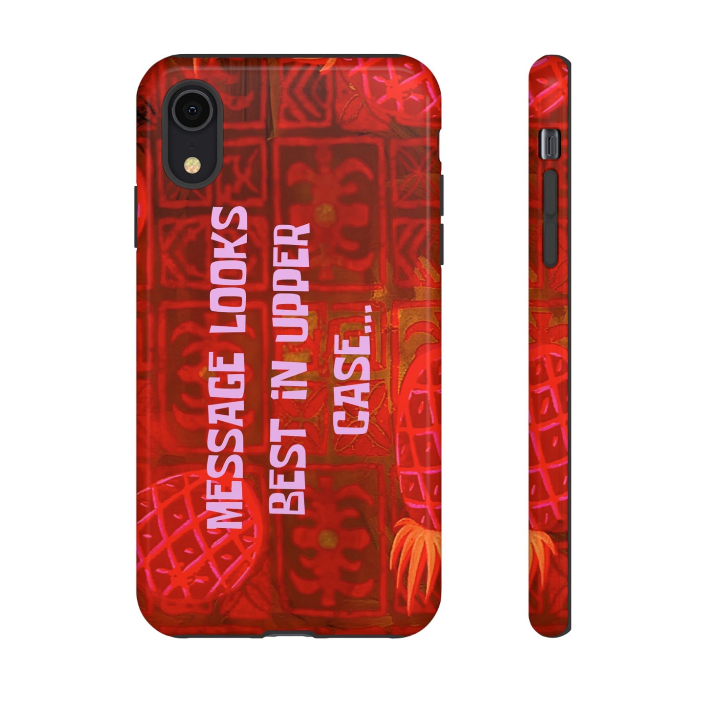 Personalised Tough Case for Apple iPhone, Samsung Galaxy and Google Pixel.
