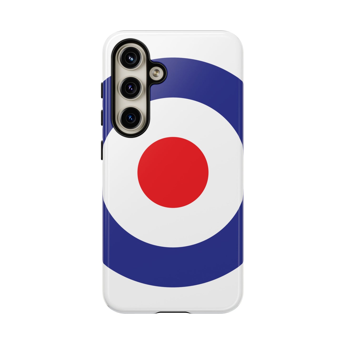 Retro Target Mod Roundel Tough Phone Case for Apple iPhone, Samsung Galaxy and Google Pixel.