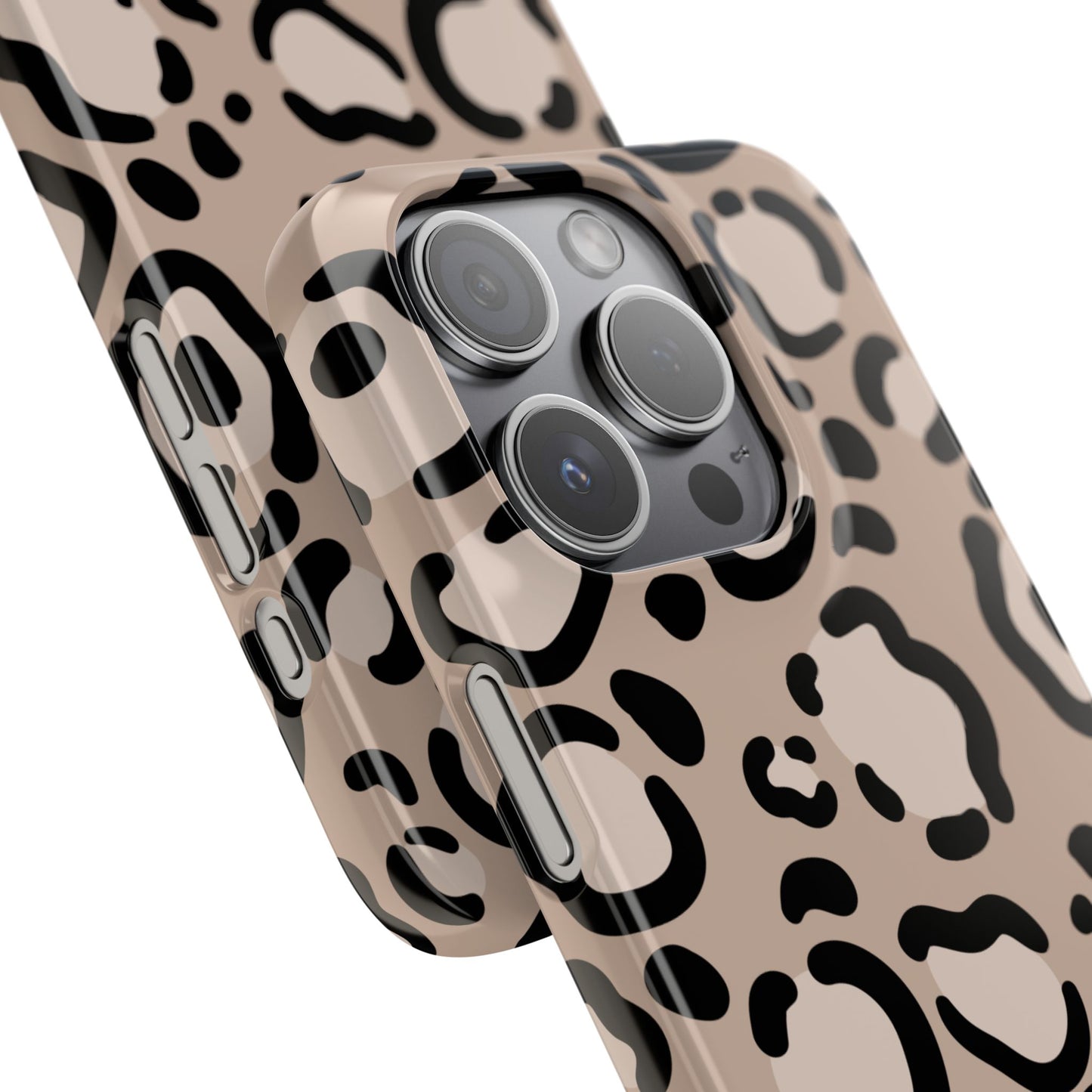 Leopard Print Slim Case — Phone Cover for Apple iPhone, Samsung Galaxy and Google Pixel.