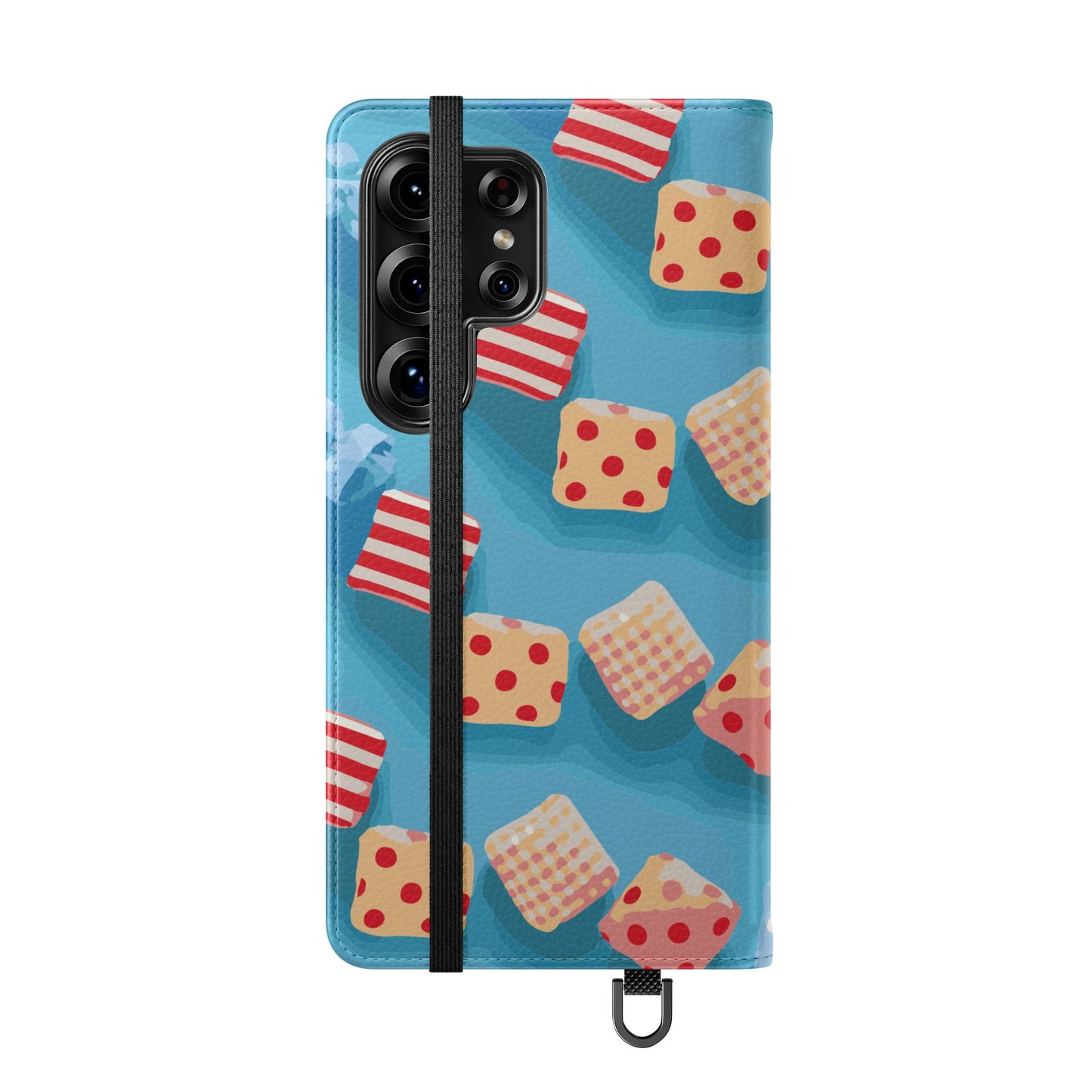 Fabric Candy Flip Phone Case — Candy Wallet Cover NOT EDIBLE CANDY
