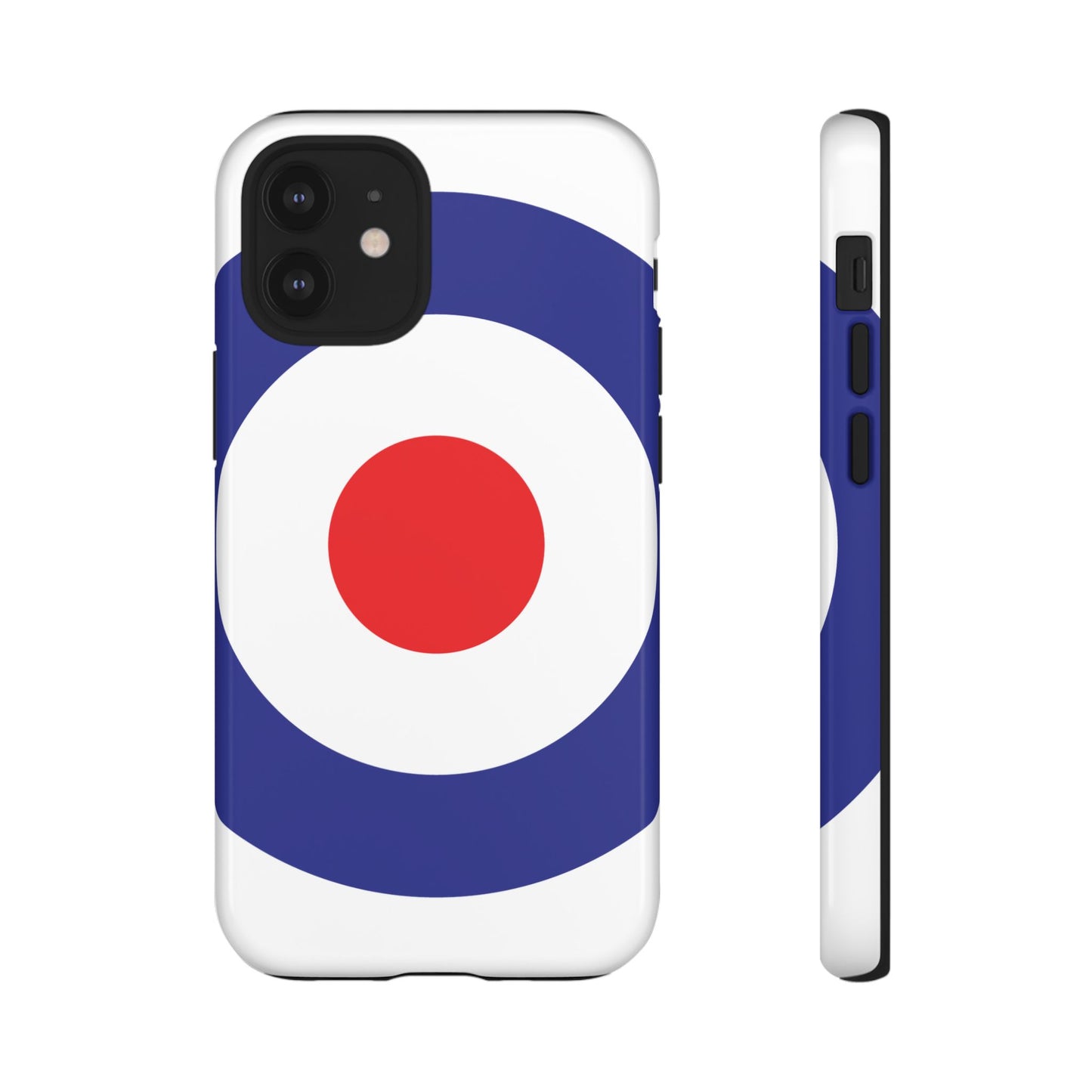 Retro Target Mod Roundel Tough Phone Case for Apple iPhone, Samsung Galaxy and Google Pixel.