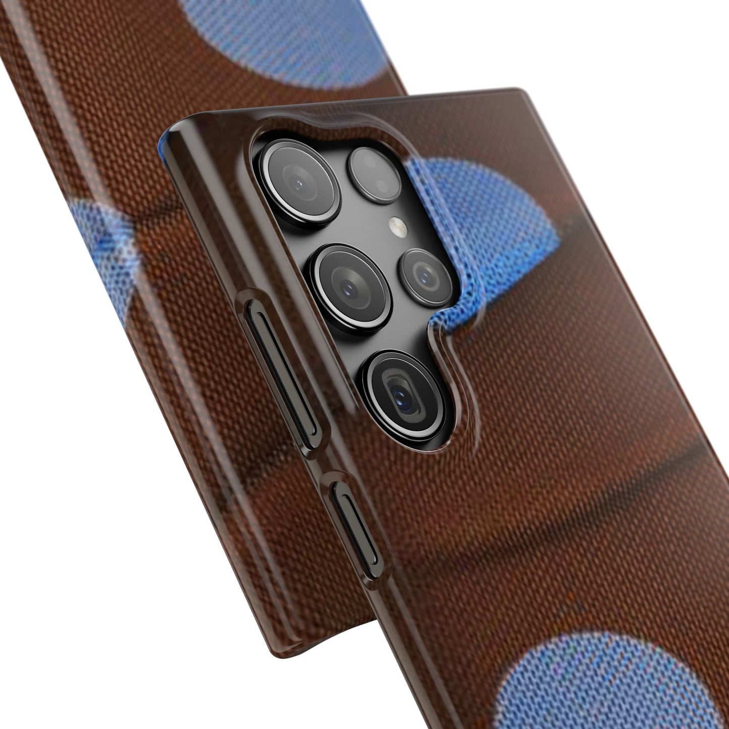 Polka Dot Snap Phone Case for Apple iPhone, Samsung Galaxy and Google Pixel.
