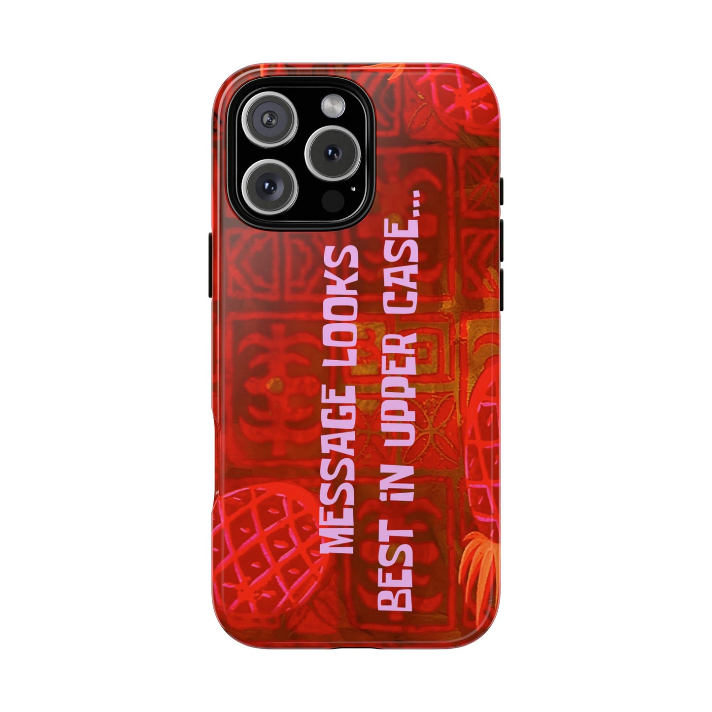 Personalised Tough Case for Apple iPhone, Samsung Galaxy and Google Pixel.