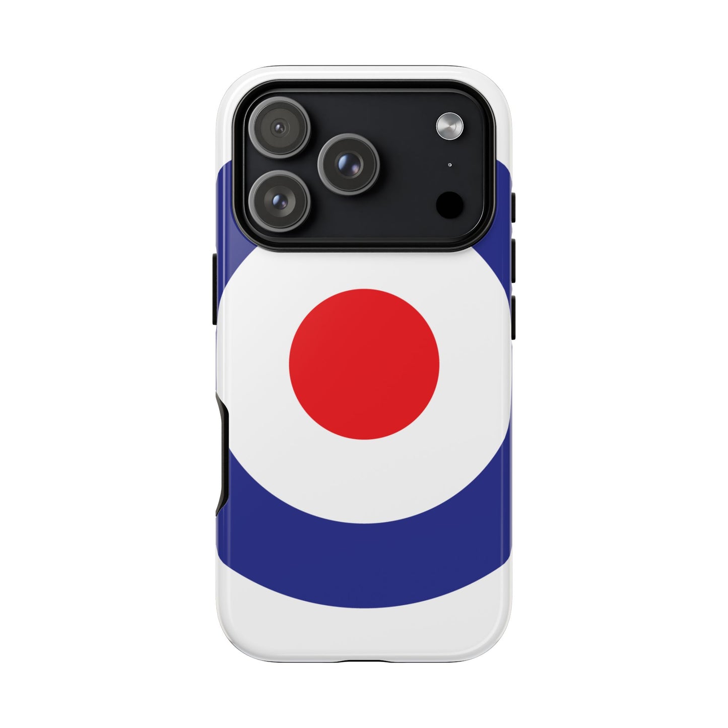 Retro Target Mod Roundel Tough Phone Case for Apple iPhone, Samsung Galaxy and Google Pixel.