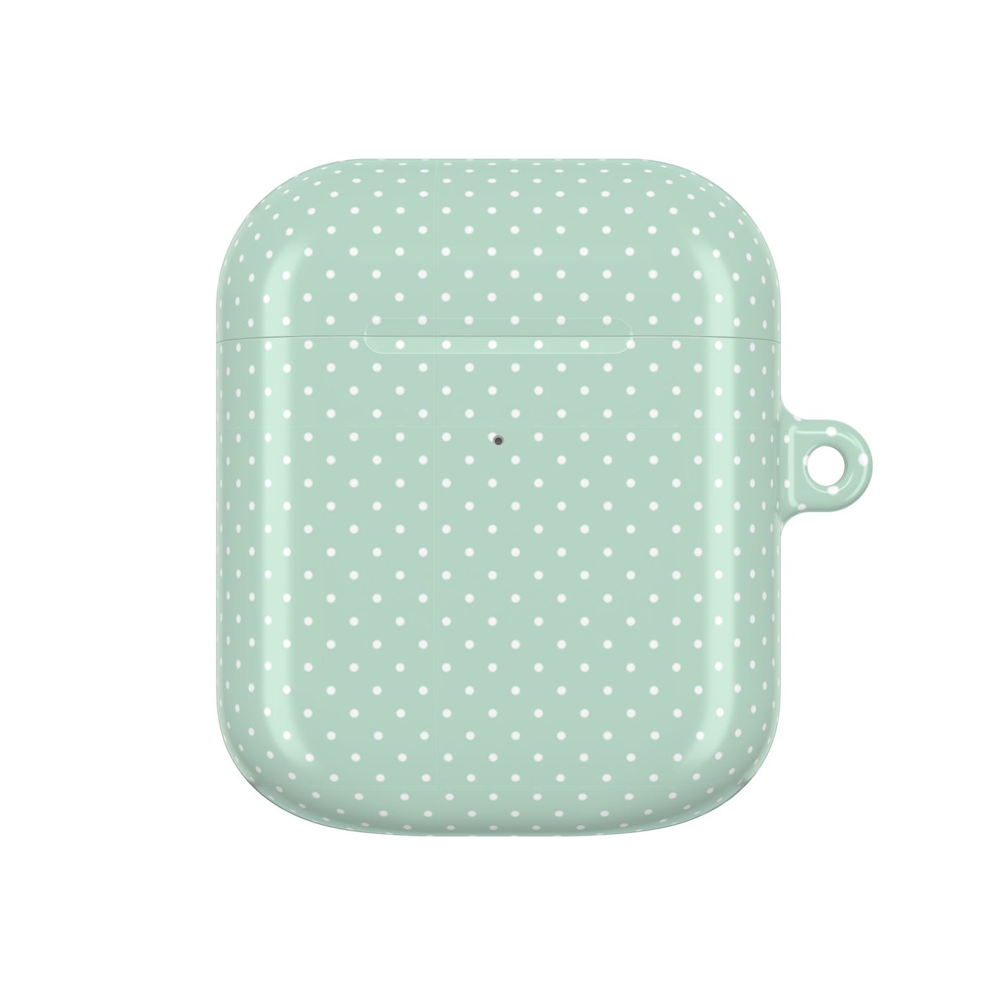 Pastel Green Polka Dot AirPod Case — Classic Pastel Green Polka Dot Protective Cover