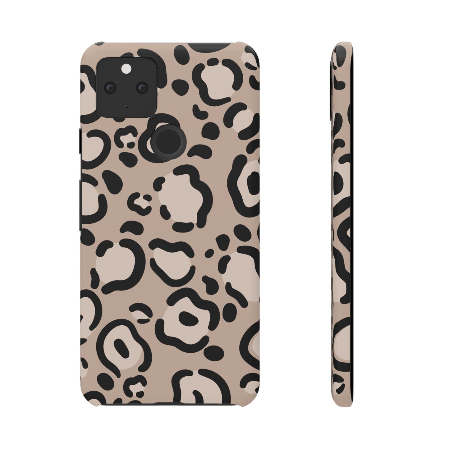 Leopard Print Slim Case — Phone Cover for Apple iPhone, Samsung Galaxy and Google Pixel.