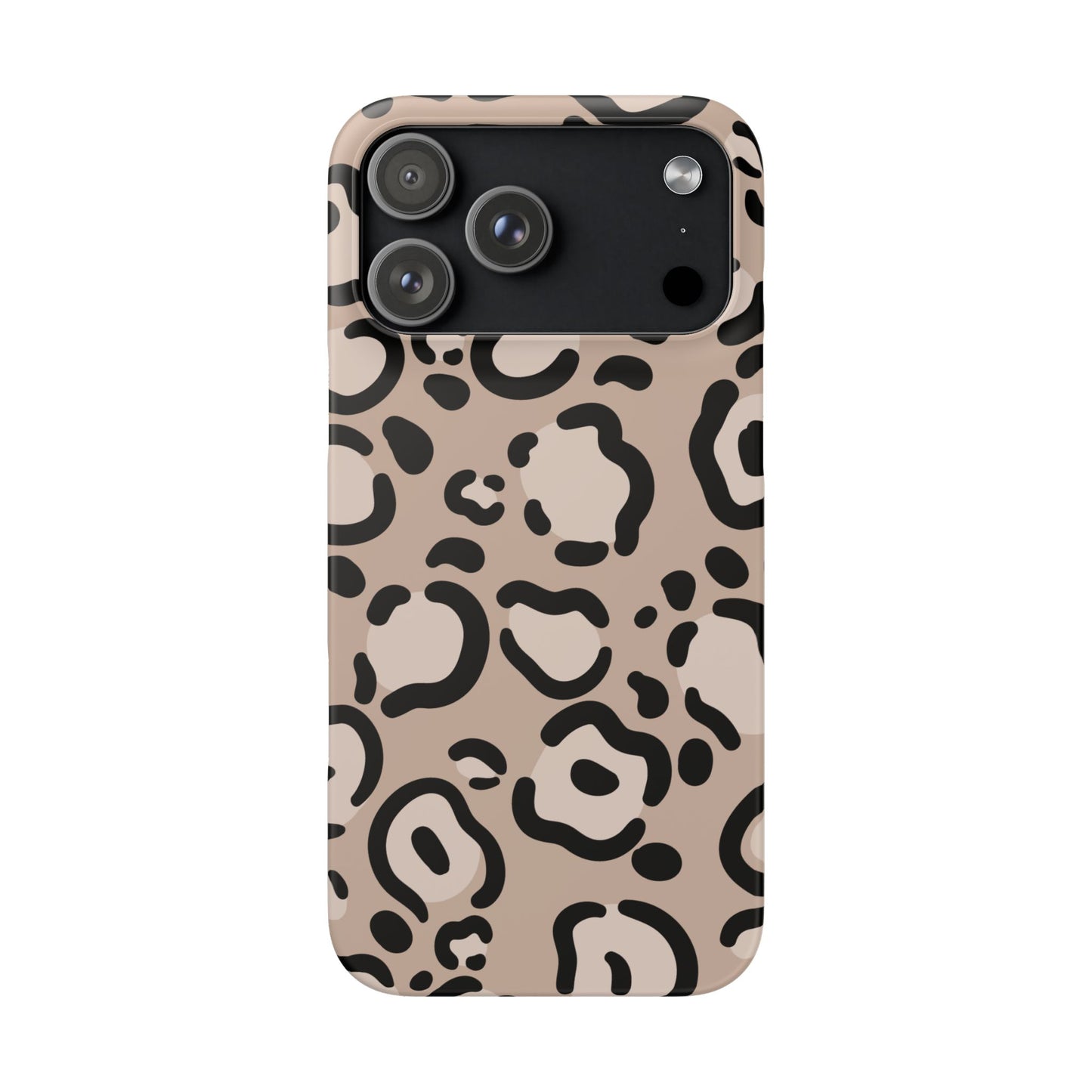 Leopard Print Slim Case — Phone Cover for Apple iPhone, Samsung Galaxy and Google Pixel.