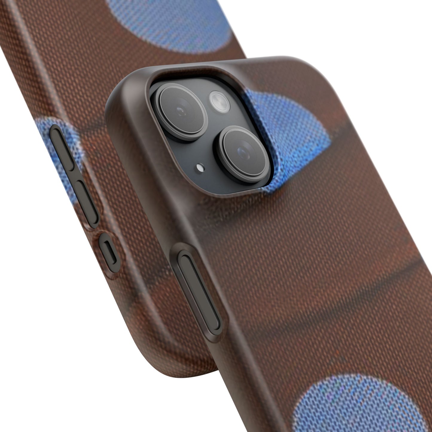 Polka Dot Snap Phone Case for Apple iPhone, Samsung Galaxy and Google Pixel.