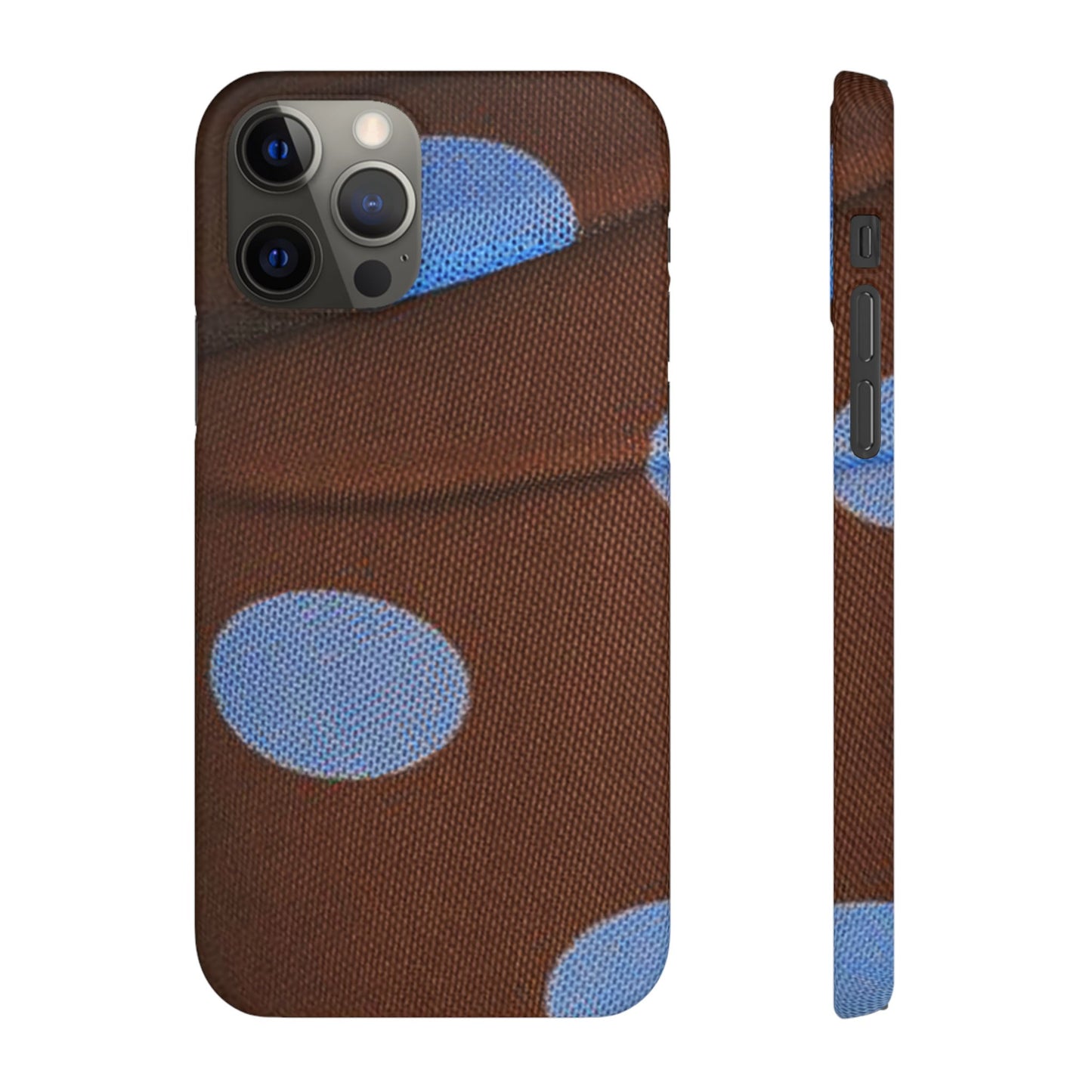 Polka Dot Snap Phone Case for Apple iPhone, Samsung Galaxy and Google Pixel.