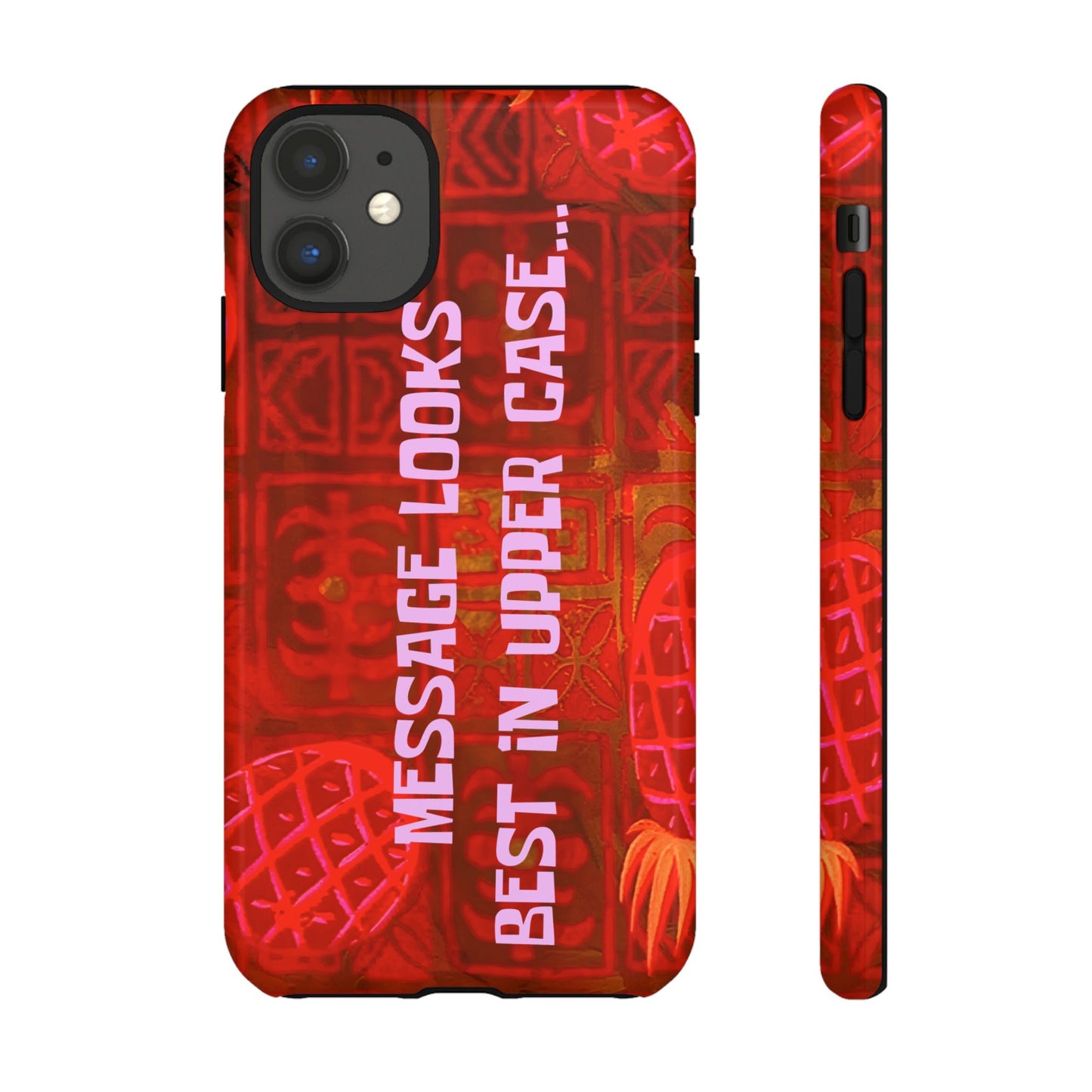 Personalised Tough Case for Apple iPhone, Samsung Galaxy and Google Pixel.