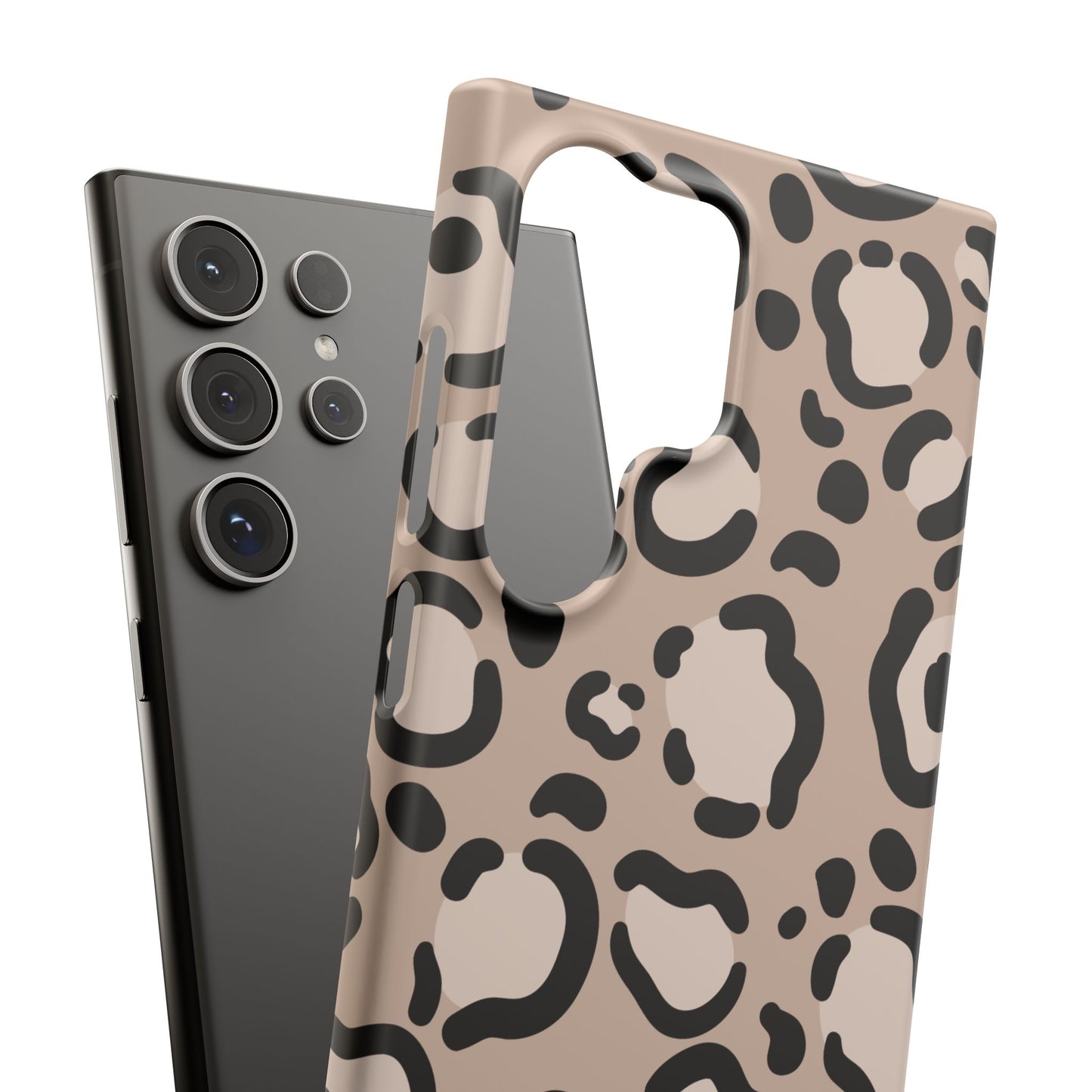 Leopard Print Slim Case — Phone Cover for Apple iPhone, Samsung Galaxy and Google Pixel.