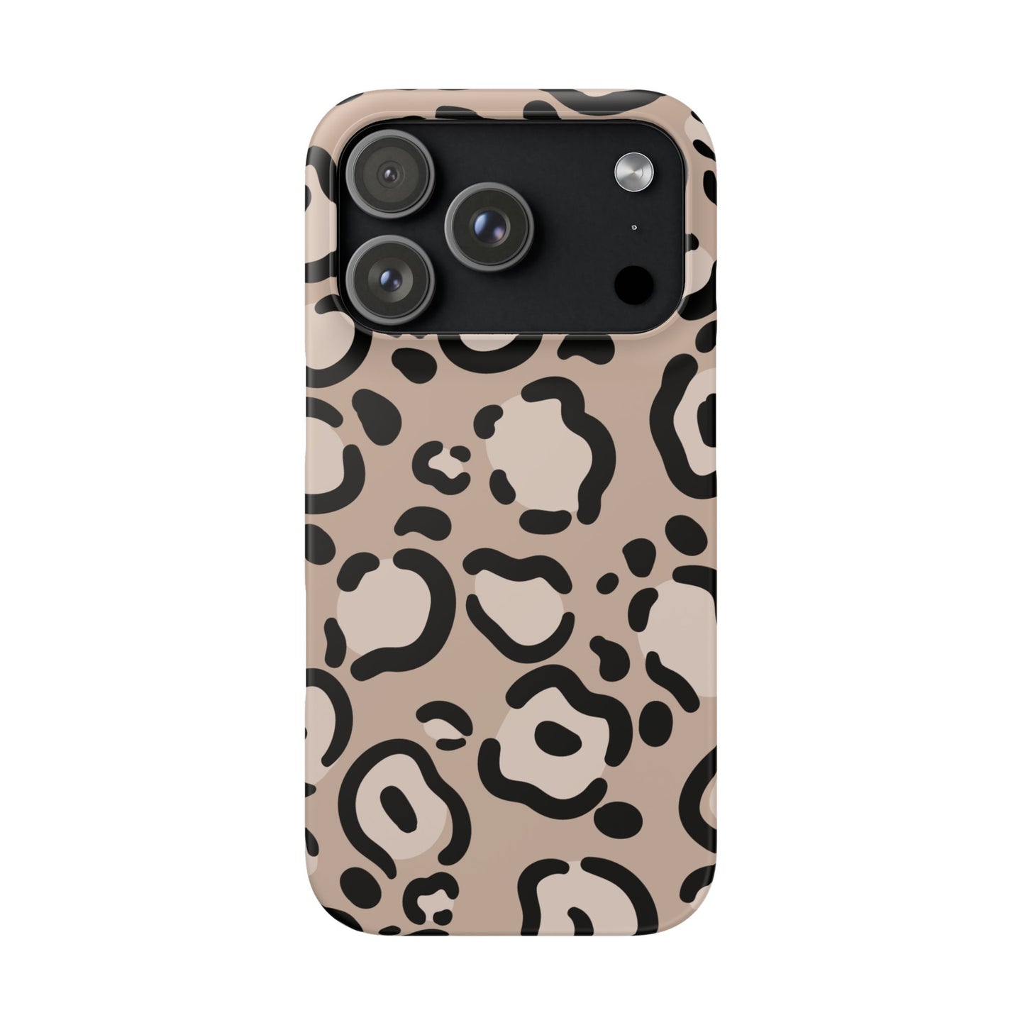 Leopard Print Slim Case — Phone Cover for Apple iPhone, Samsung Galaxy and Google Pixel.
