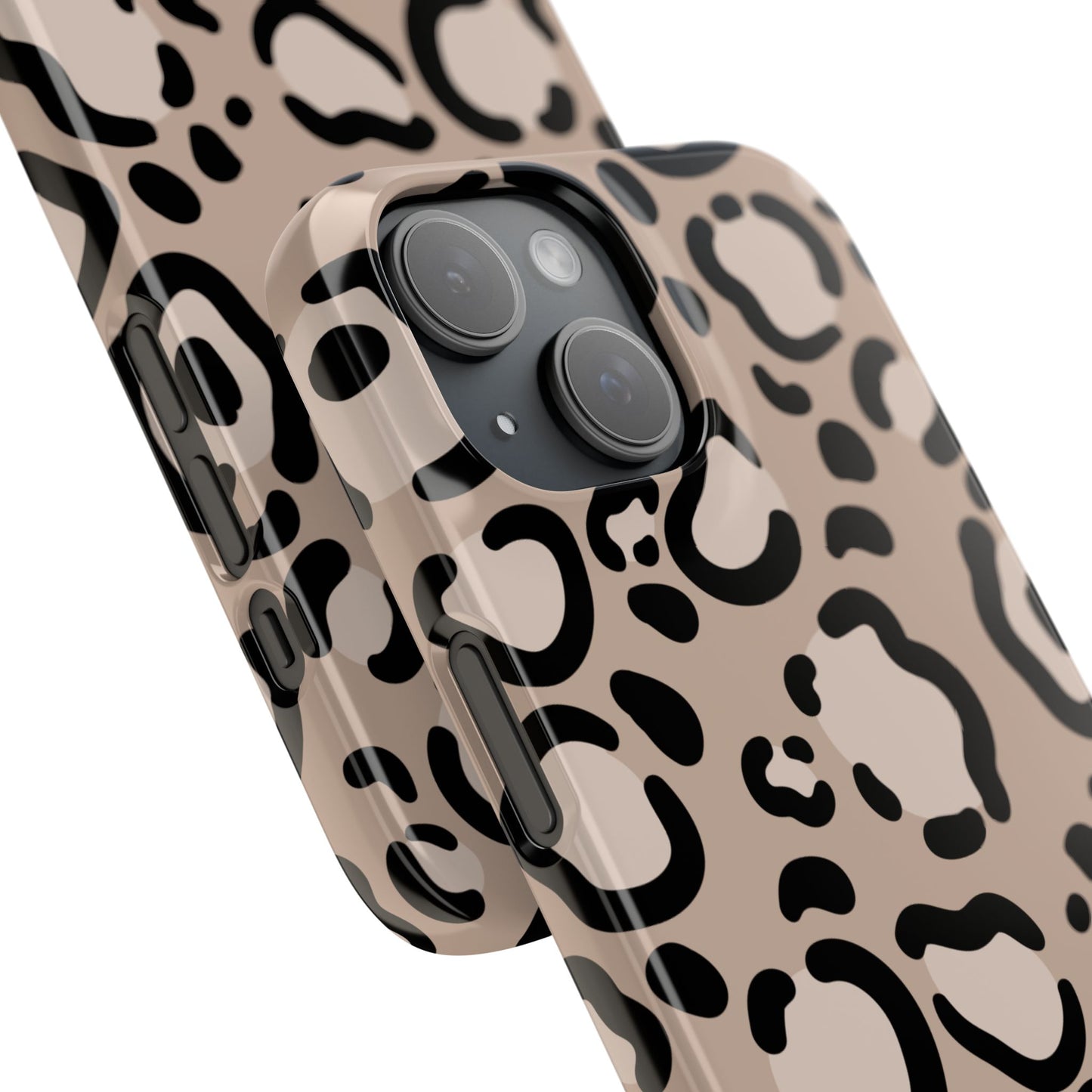 Leopard Print Slim Case — Phone Cover for Apple iPhone, Samsung Galaxy and Google Pixel.