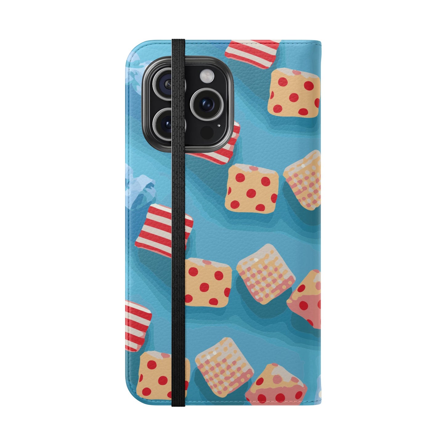 Fabric Candy Flip Phone Case — Candy Wallet Cover NOT EDIBLE CANDY