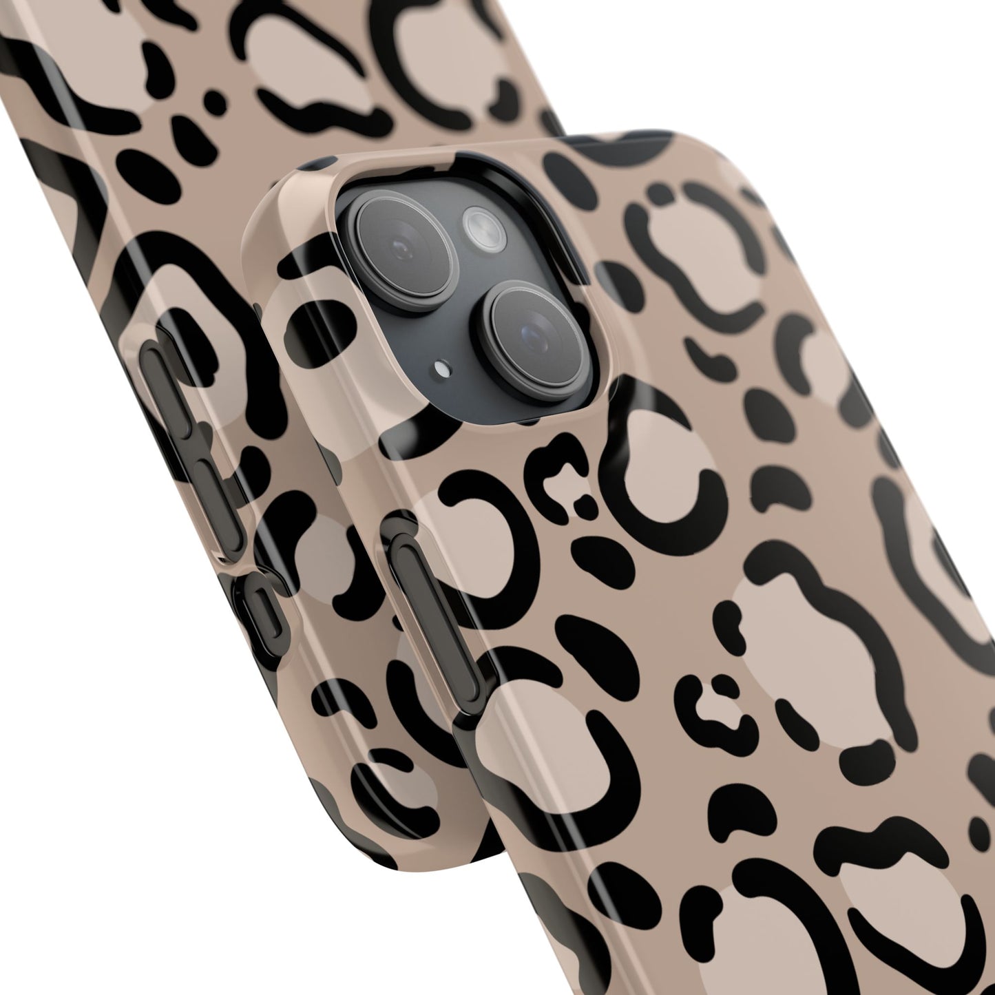 Leopard Print Slim Case — Phone Cover for Apple iPhone, Samsung Galaxy and Google Pixel.
