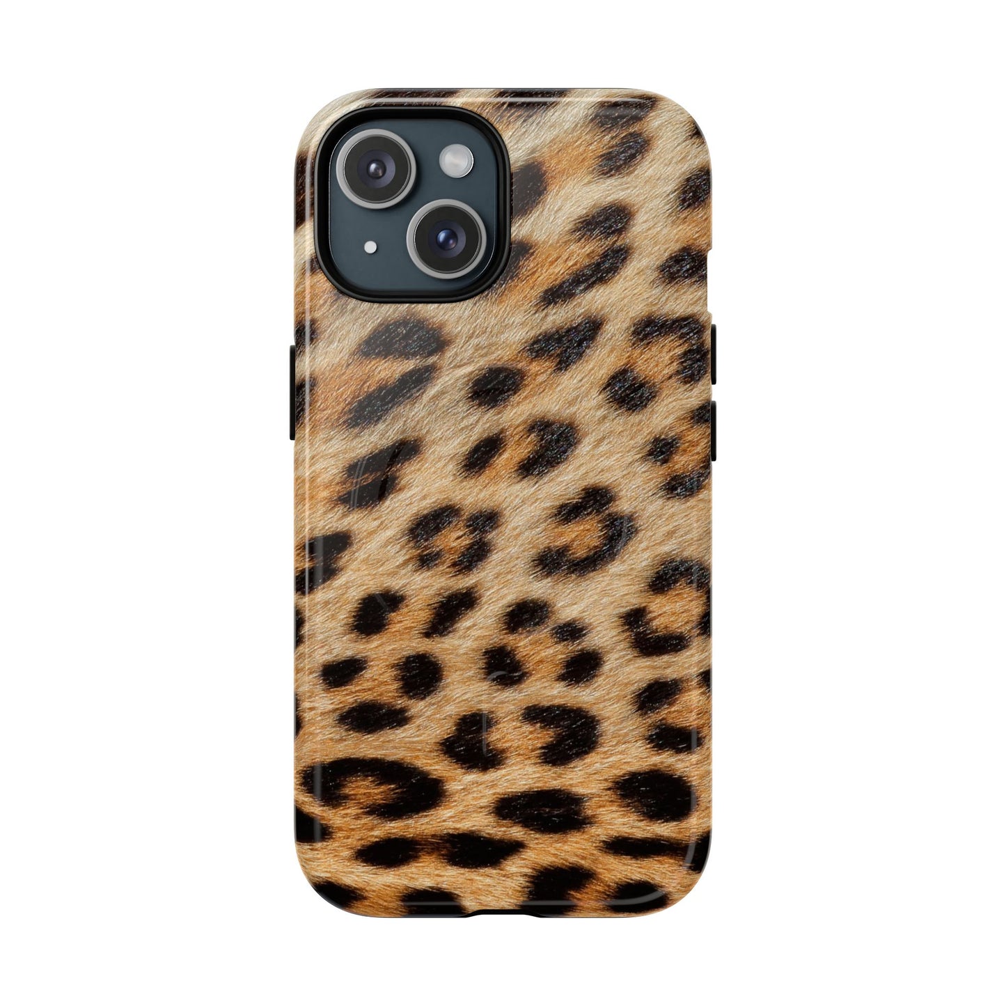 Leopard Fur Magnetic Phone Case — Leopard Fur Tough Protective MagSafe Case
