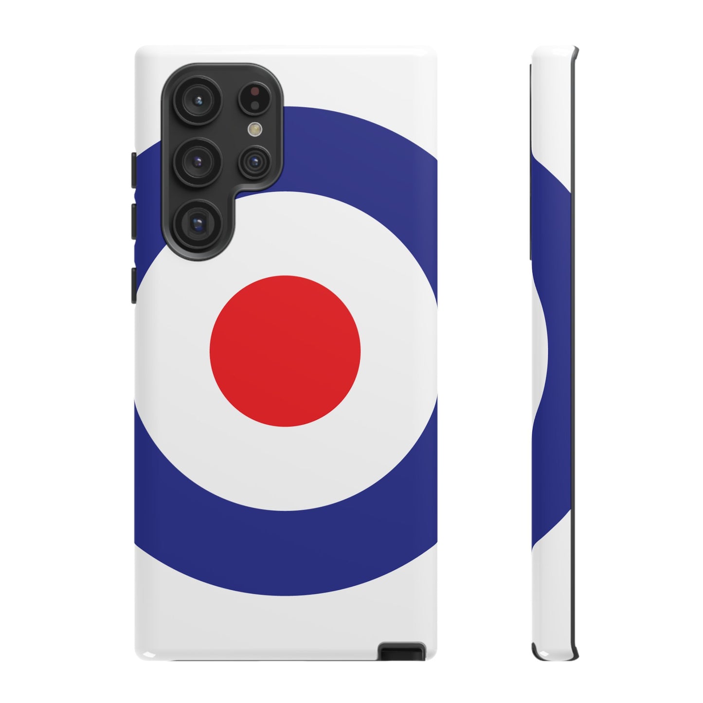 Retro Target Mod Roundel Tough Phone Case for Apple iPhone, Samsung Galaxy and Google Pixel.