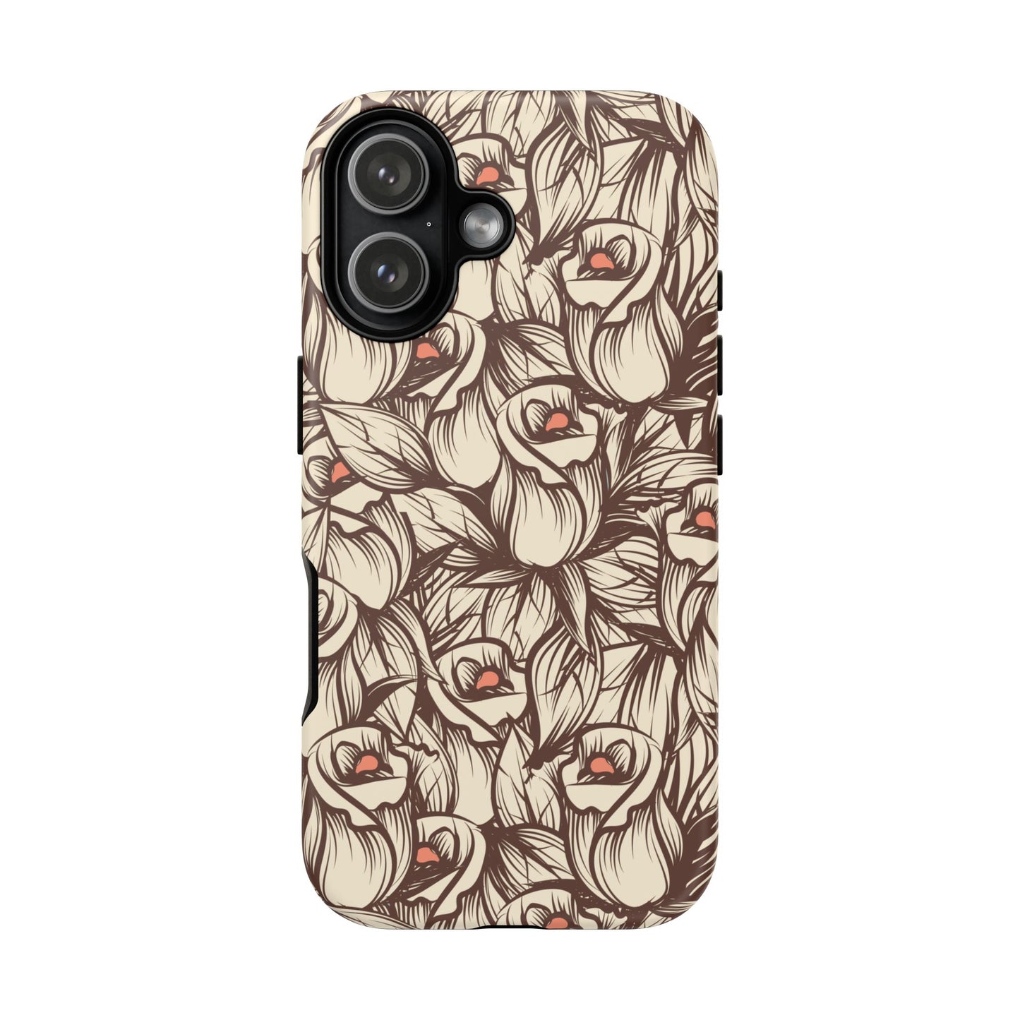 Botanical Pattern Floral Magnolia Tough Phone Case