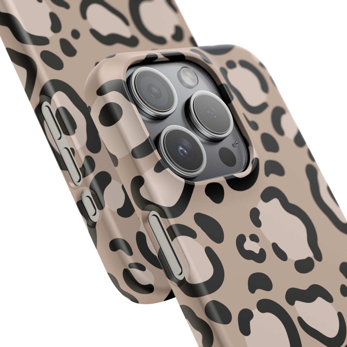 Leopard Print Slim Case — Phone Cover for Apple iPhone, Samsung Galaxy and Google Pixel.
