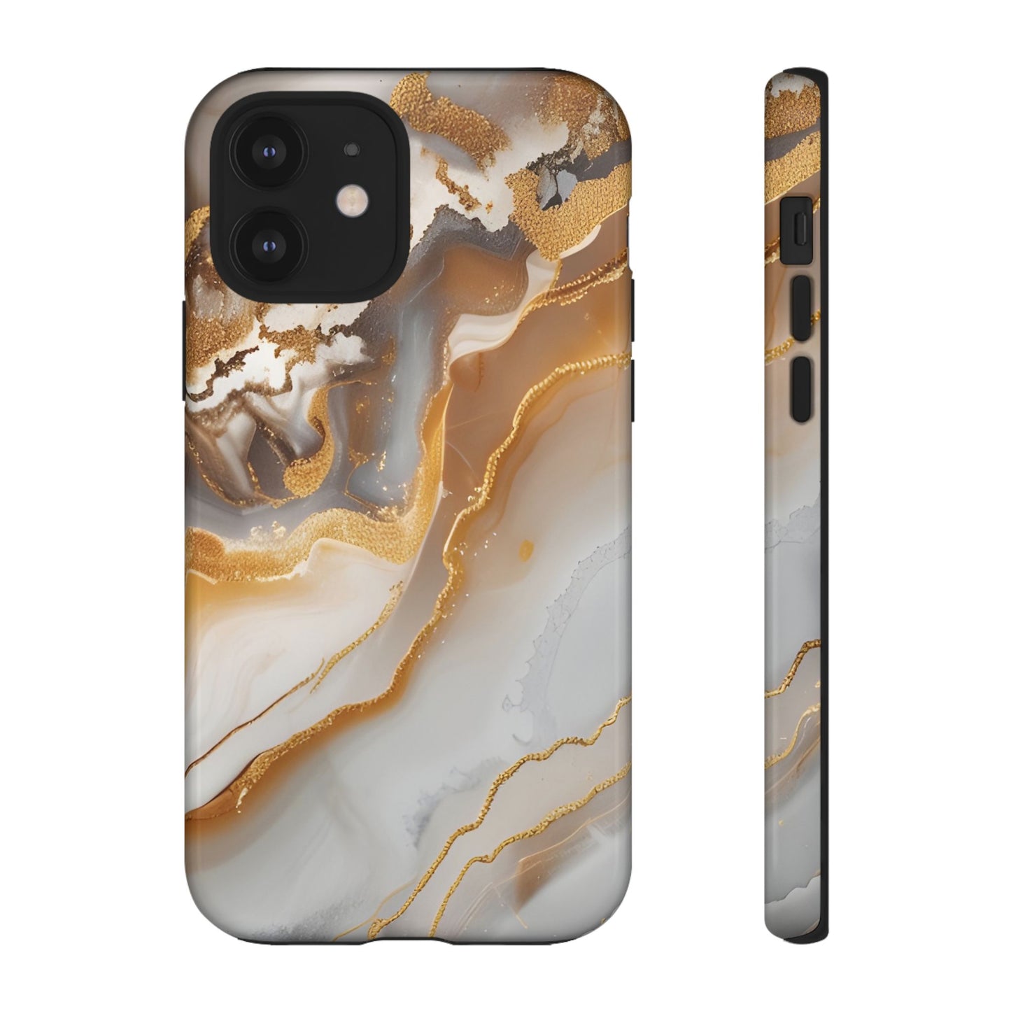 Gold Marble Tough Phone Case