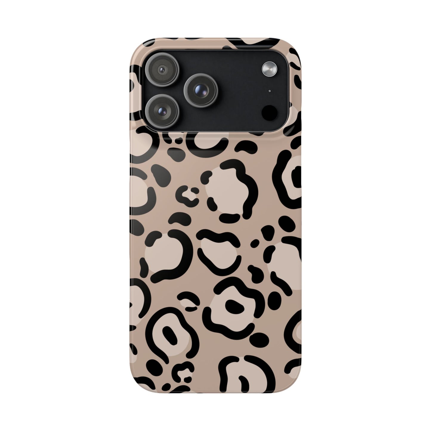 Leopard Print Slim Case — Phone Cover for Apple iPhone, Samsung Galaxy and Google Pixel.