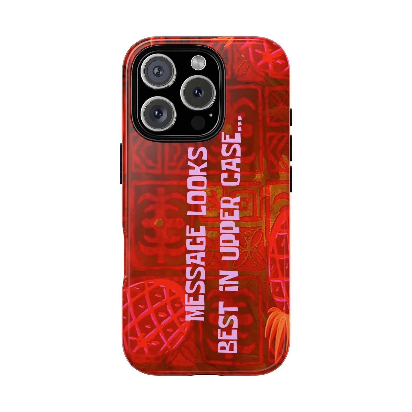 Personalised Tough Case for Apple iPhone, Samsung Galaxy and Google Pixel.