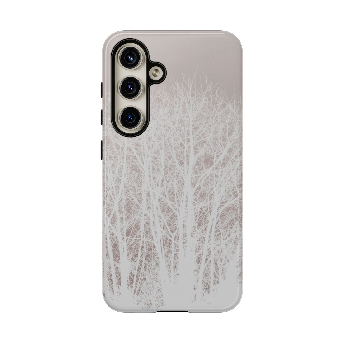 Copy of Night Forest Phone Case — Dark Tree Silhouette Protective Tough Case
