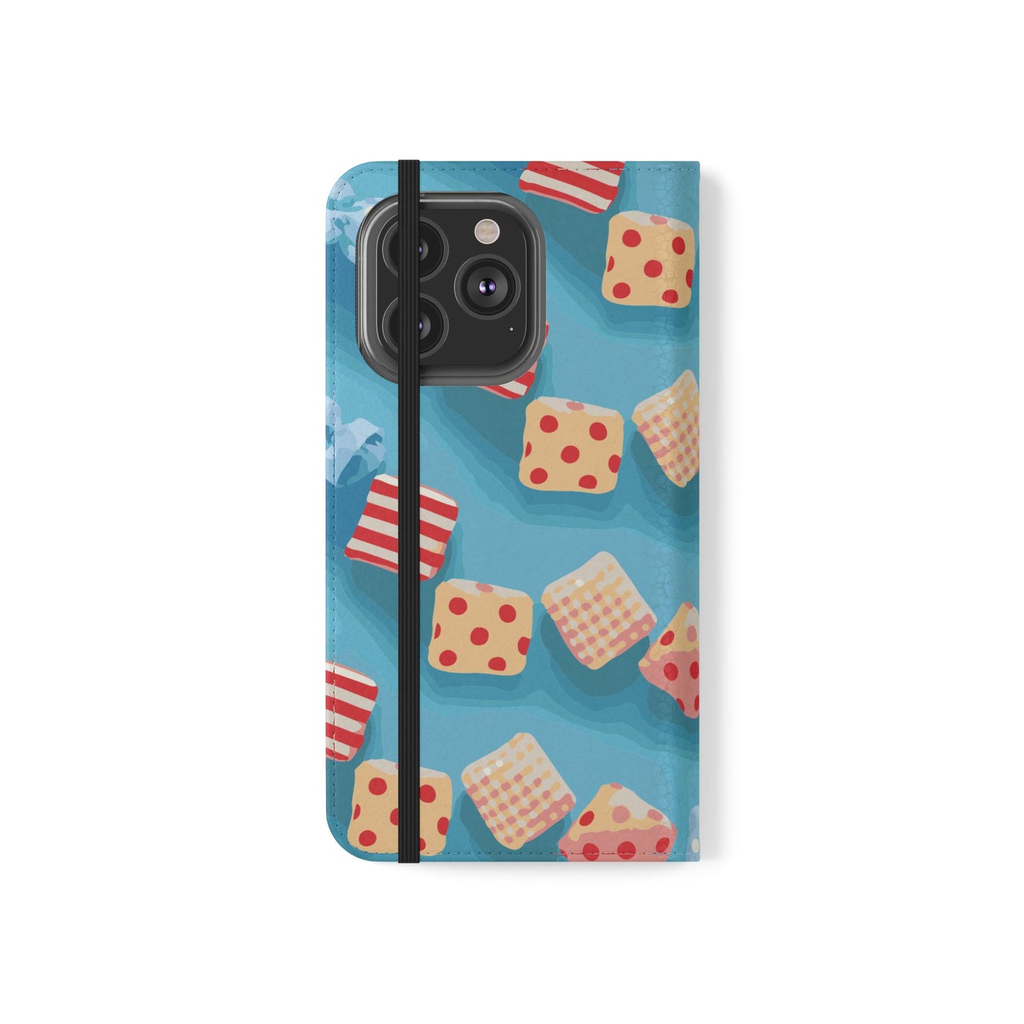 Fabric Candy Flip Phone Case — Candy Wallet Cover NOT EDIBLE CANDY