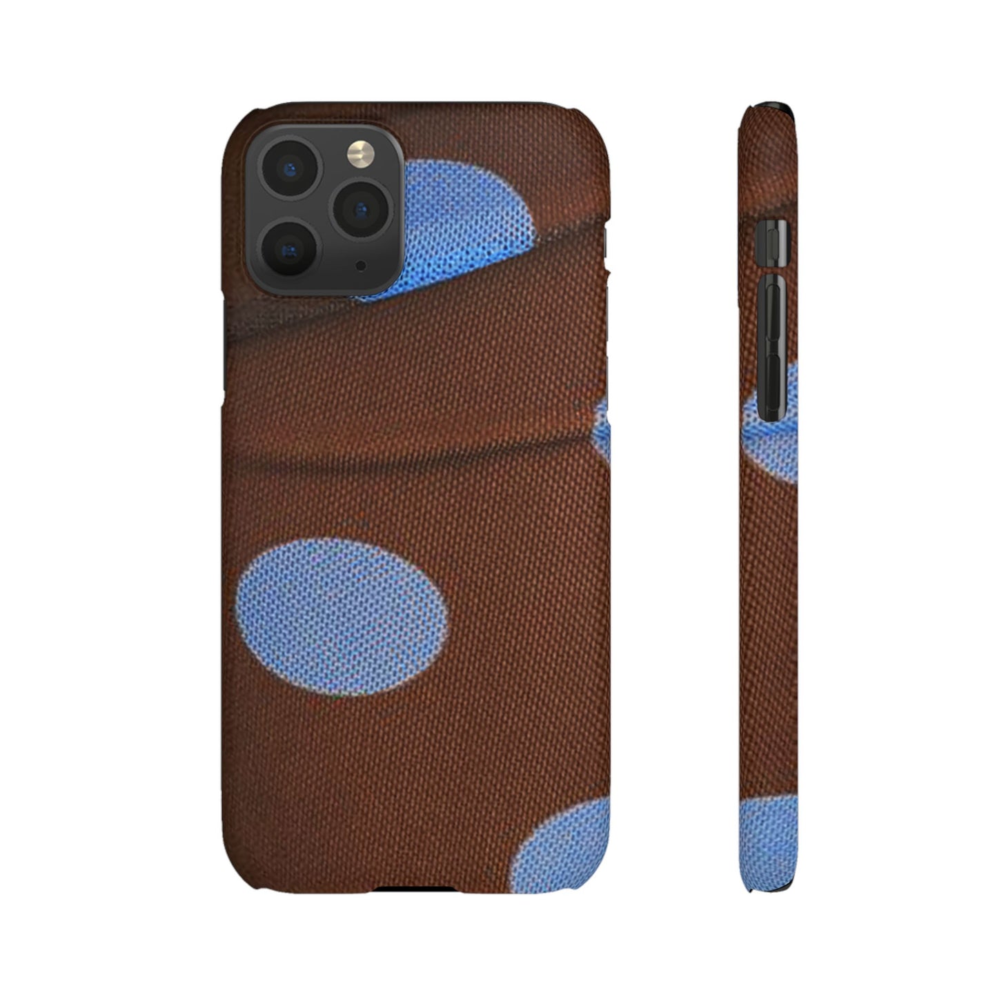 Polka Dot Snap Phone Case for Apple iPhone, Samsung Galaxy and Google Pixel.