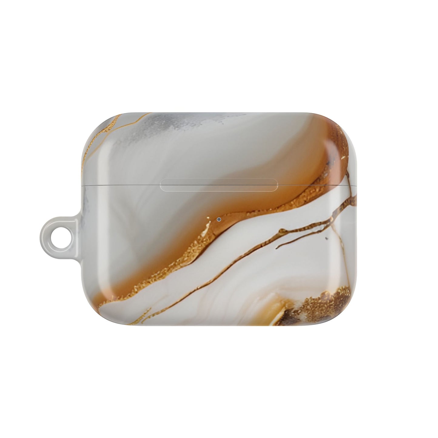 Marble and Gold AirPod Case — Protective Cover