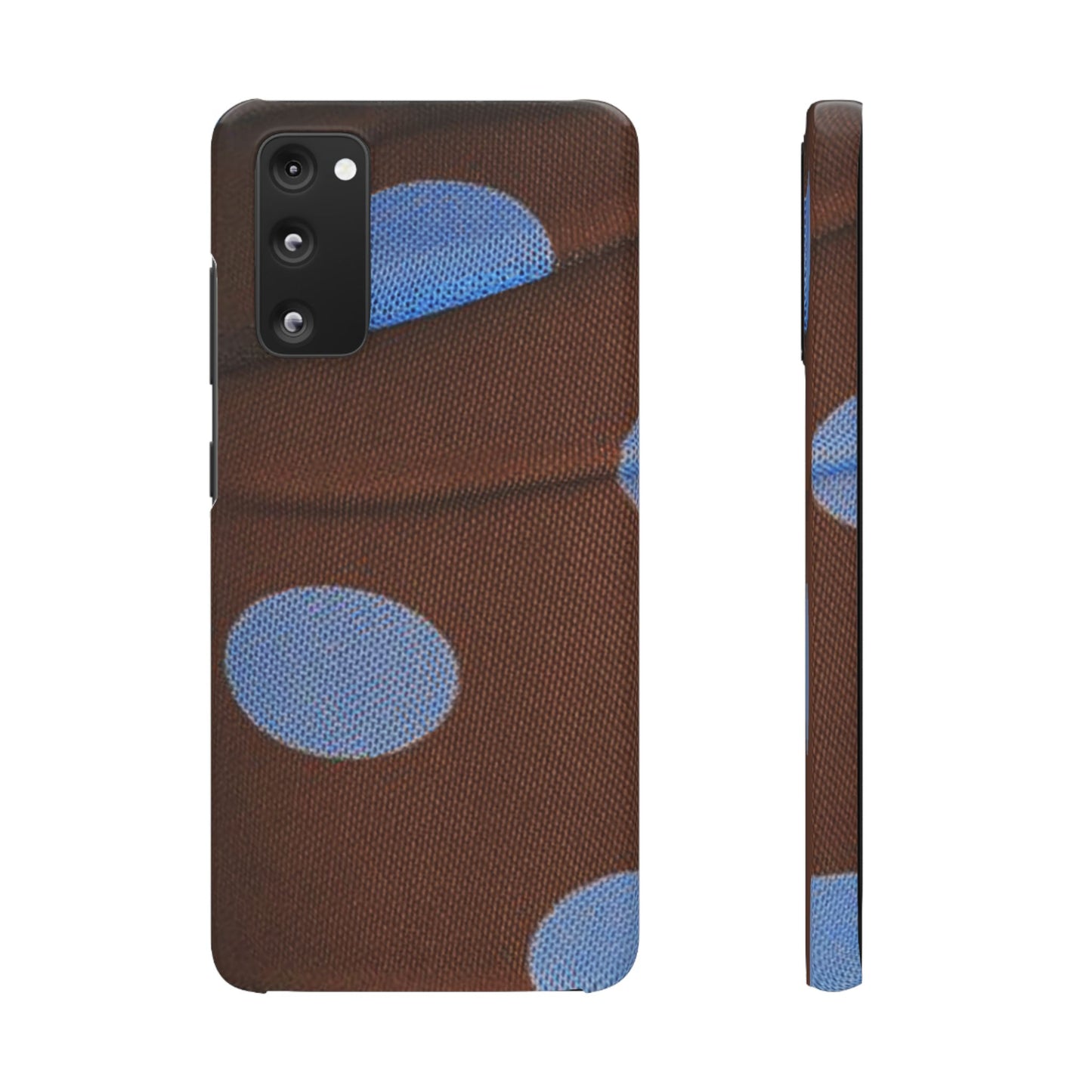 Polka Dot Snap Phone Case for Apple iPhone, Samsung Galaxy and Google Pixel.