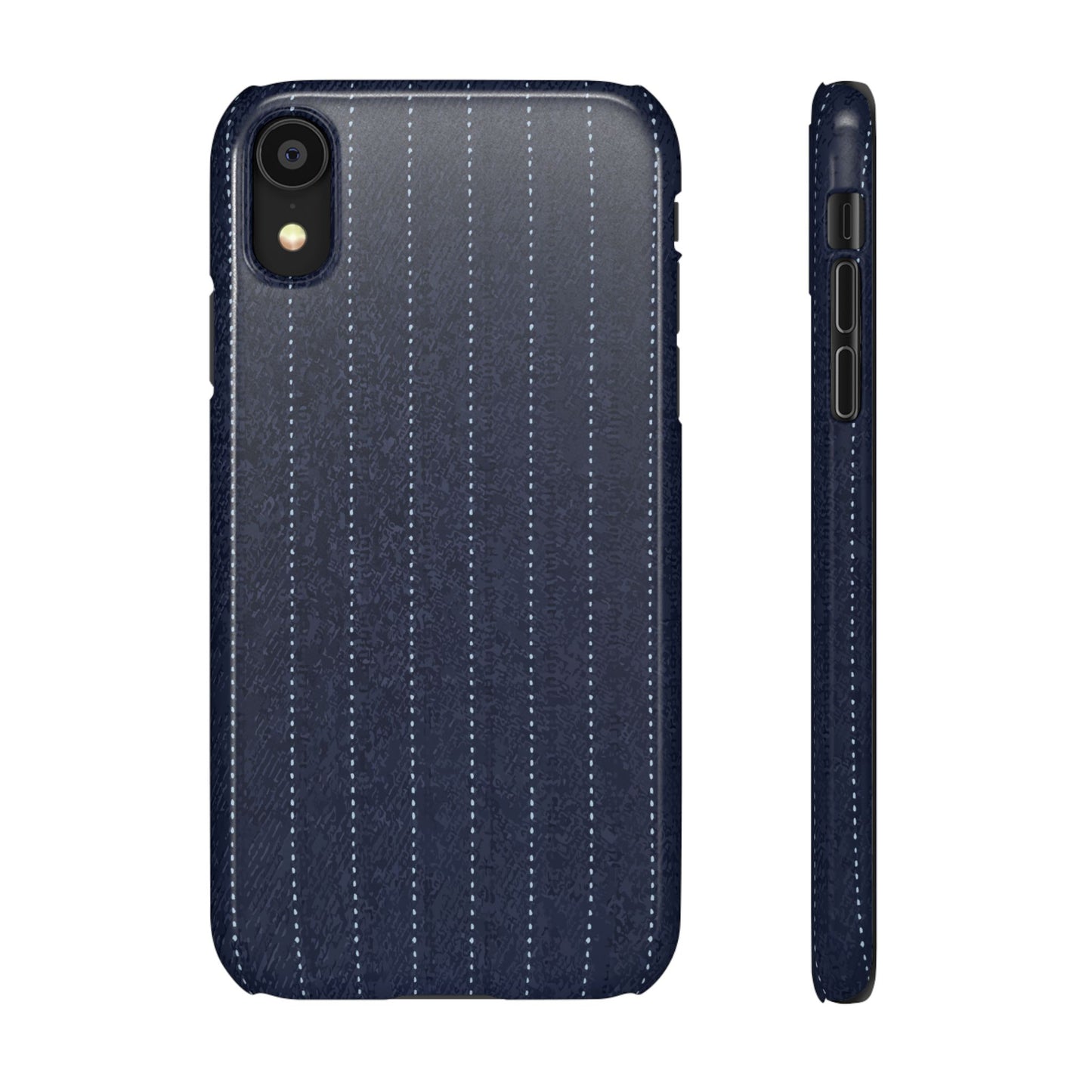 Pinstripe Snap Phone Case — Slim Protective iPhone Cover