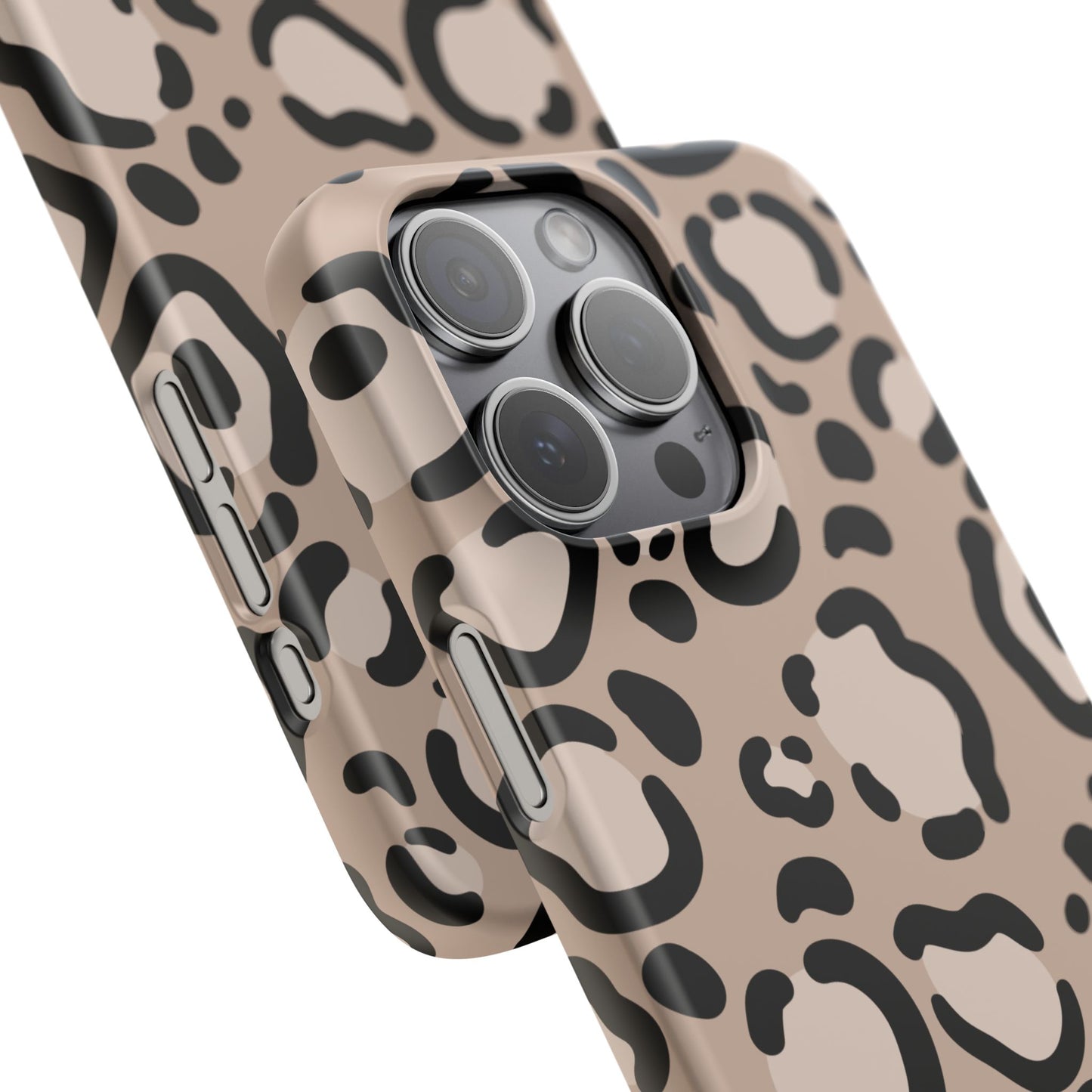Leopard Print Slim Case — Phone Cover for Apple iPhone, Samsung Galaxy and Google Pixel.