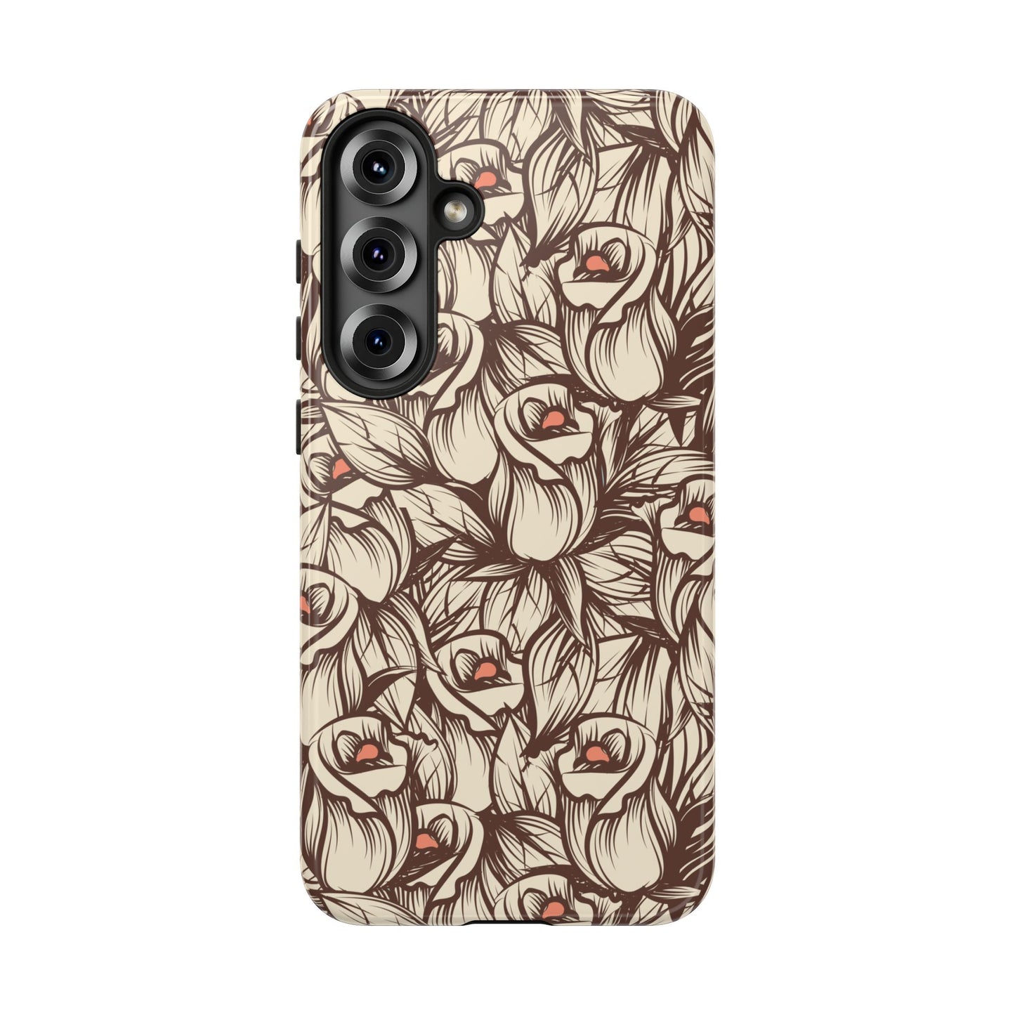 Botanical Pattern Floral Magnolia Tough Phone Case