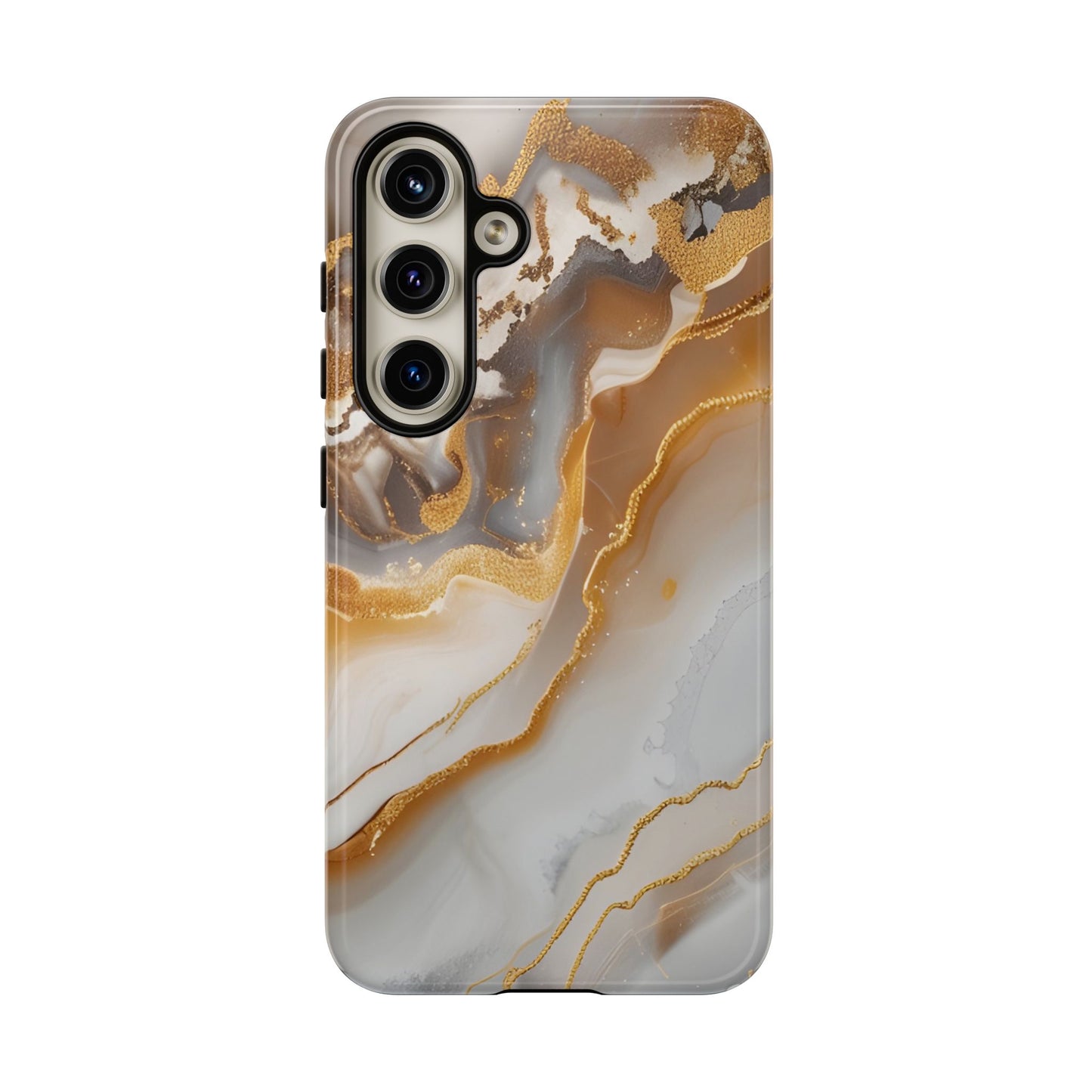 Gold Marble Tough Phone Case