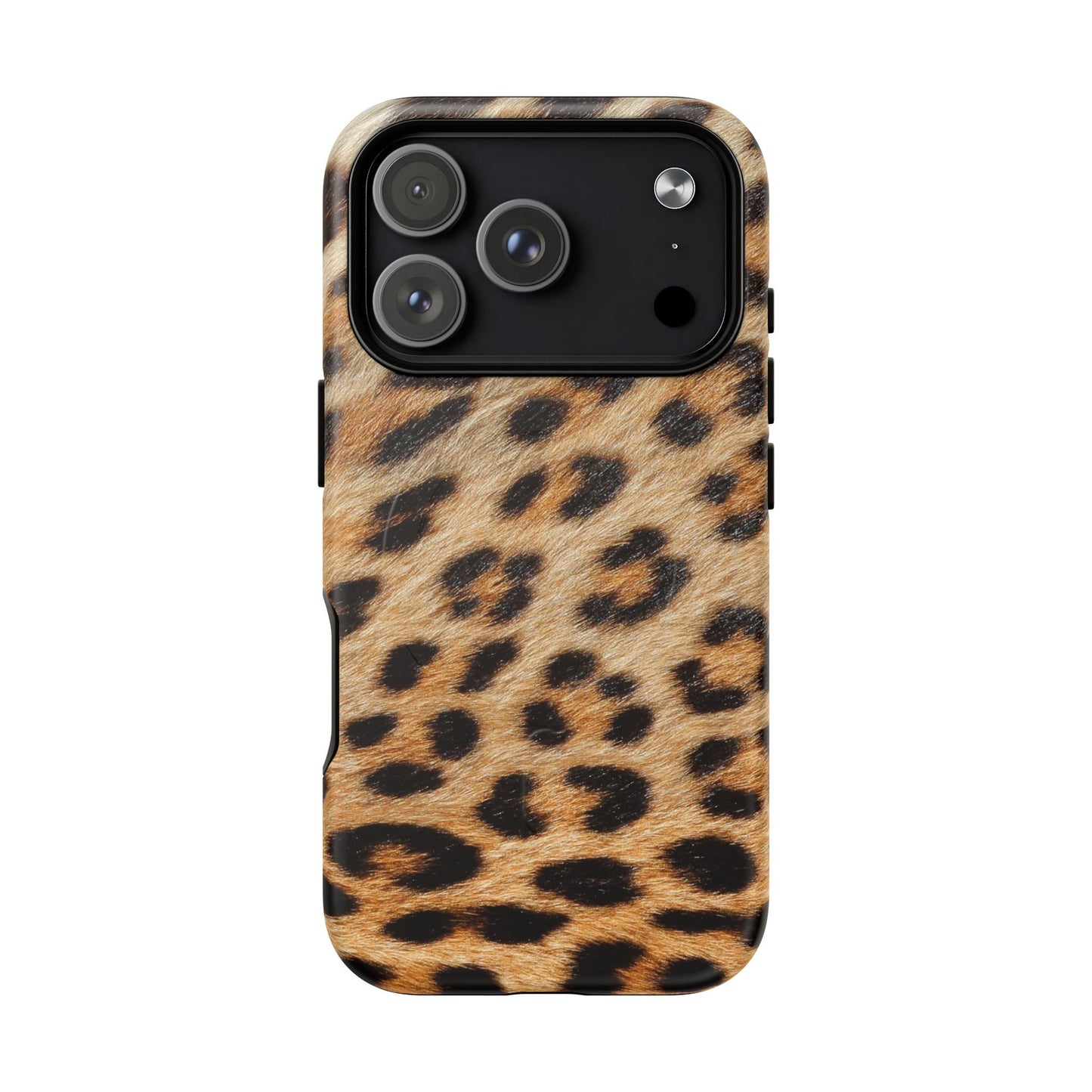 Leopard Fur Magnetic Phone Case — Leopard Fur Tough Protective MagSafe Case