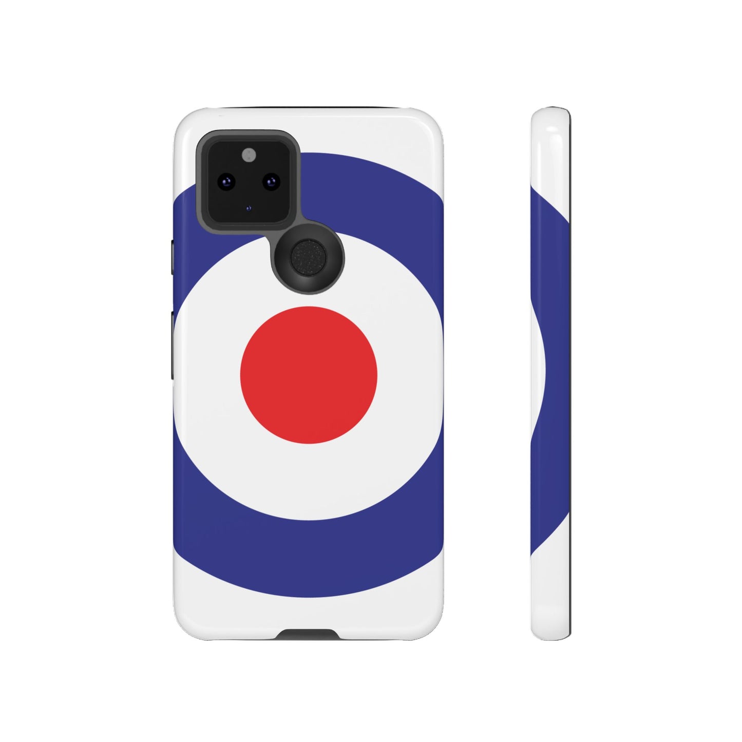 Retro Target Mod Roundel Tough Phone Case for Apple iPhone, Samsung Galaxy and Google Pixel.