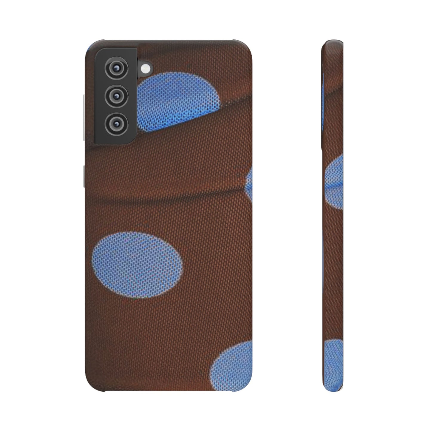 Polka Dot Snap Phone Case for Apple iPhone, Samsung Galaxy and Google Pixel.