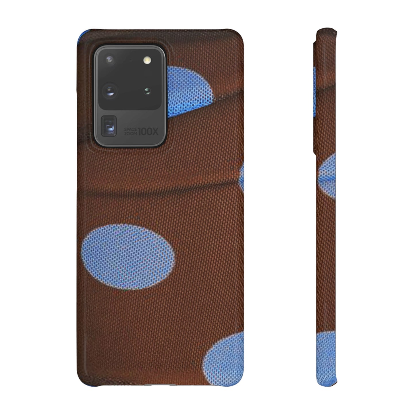 Polka Dot Snap Phone Case for Apple iPhone, Samsung Galaxy and Google Pixel.